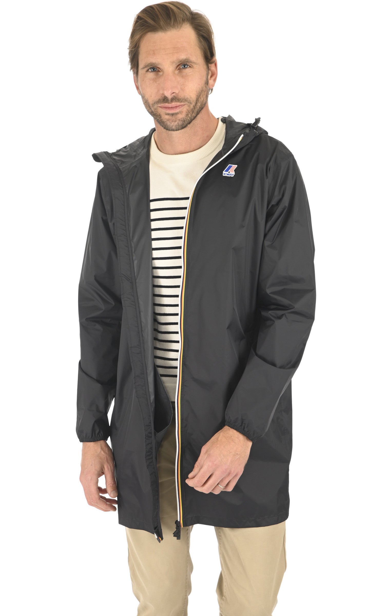 A "EIFFEL K005IE0" Noir K-Way 3/4 Mixte closed photo