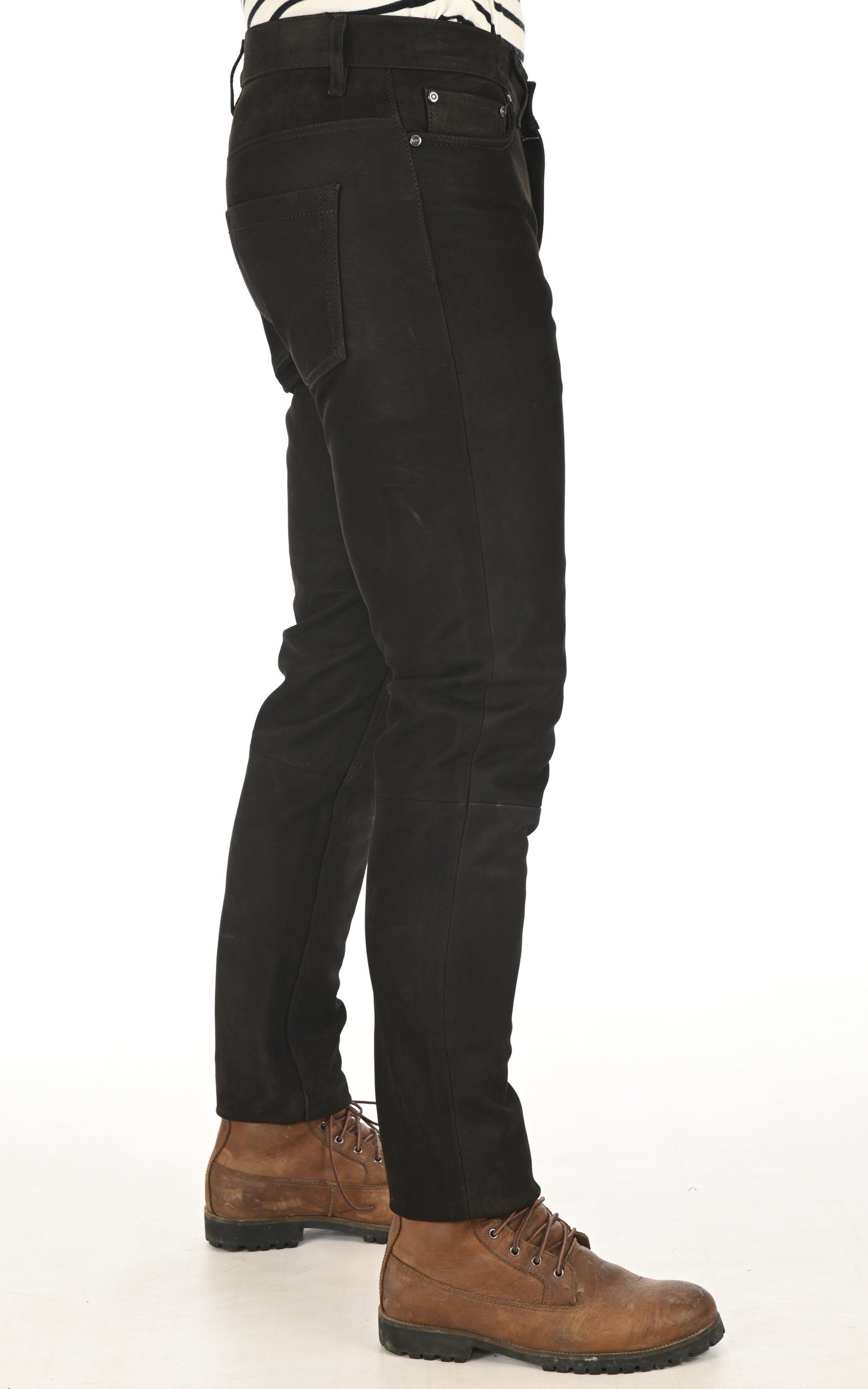 A "BOWLING 102131" Marron Daytona 73 Pantalon Homme interior photo