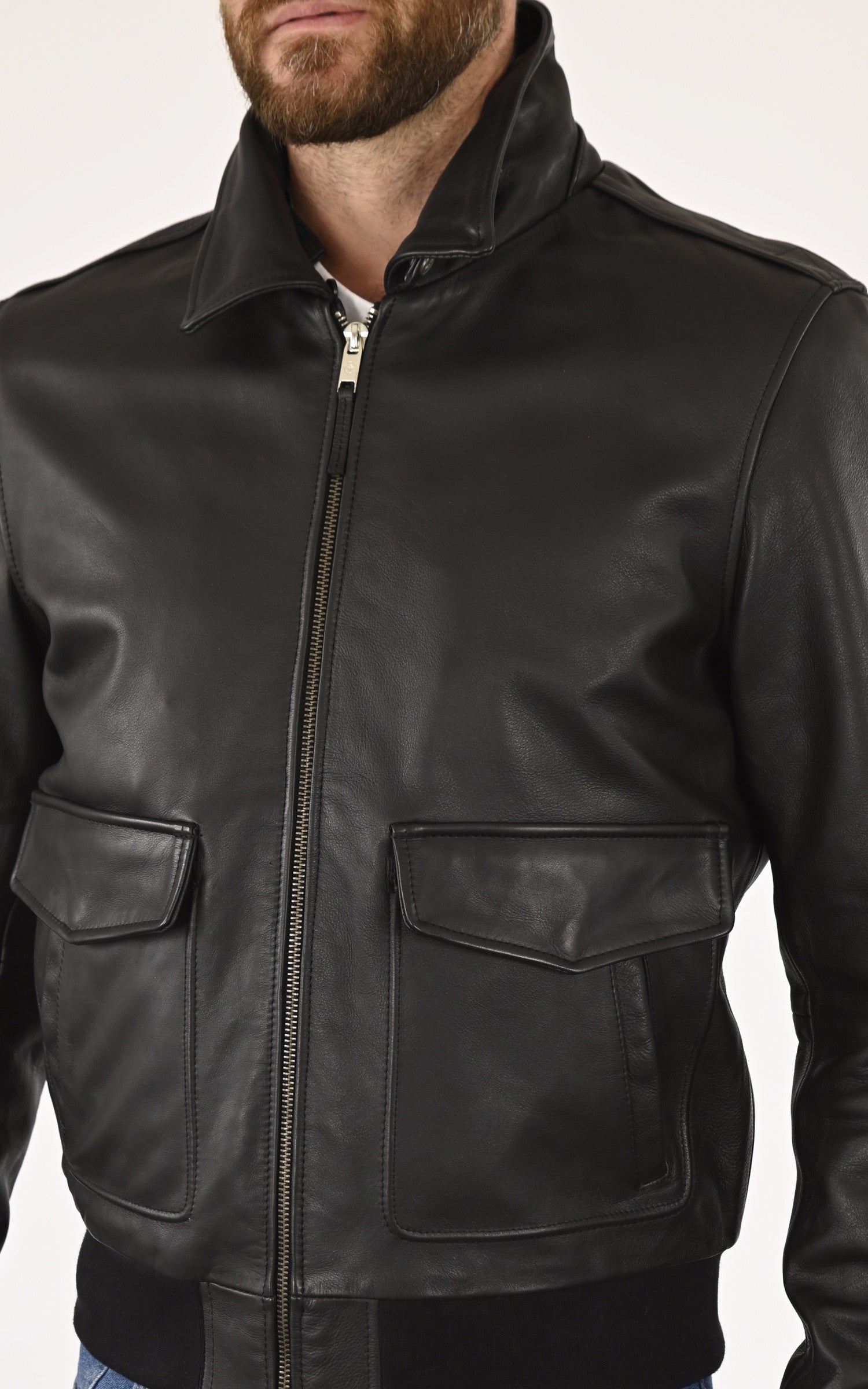 A "PILOTE" Noir La Canadienne Pilote Homme details photo 5