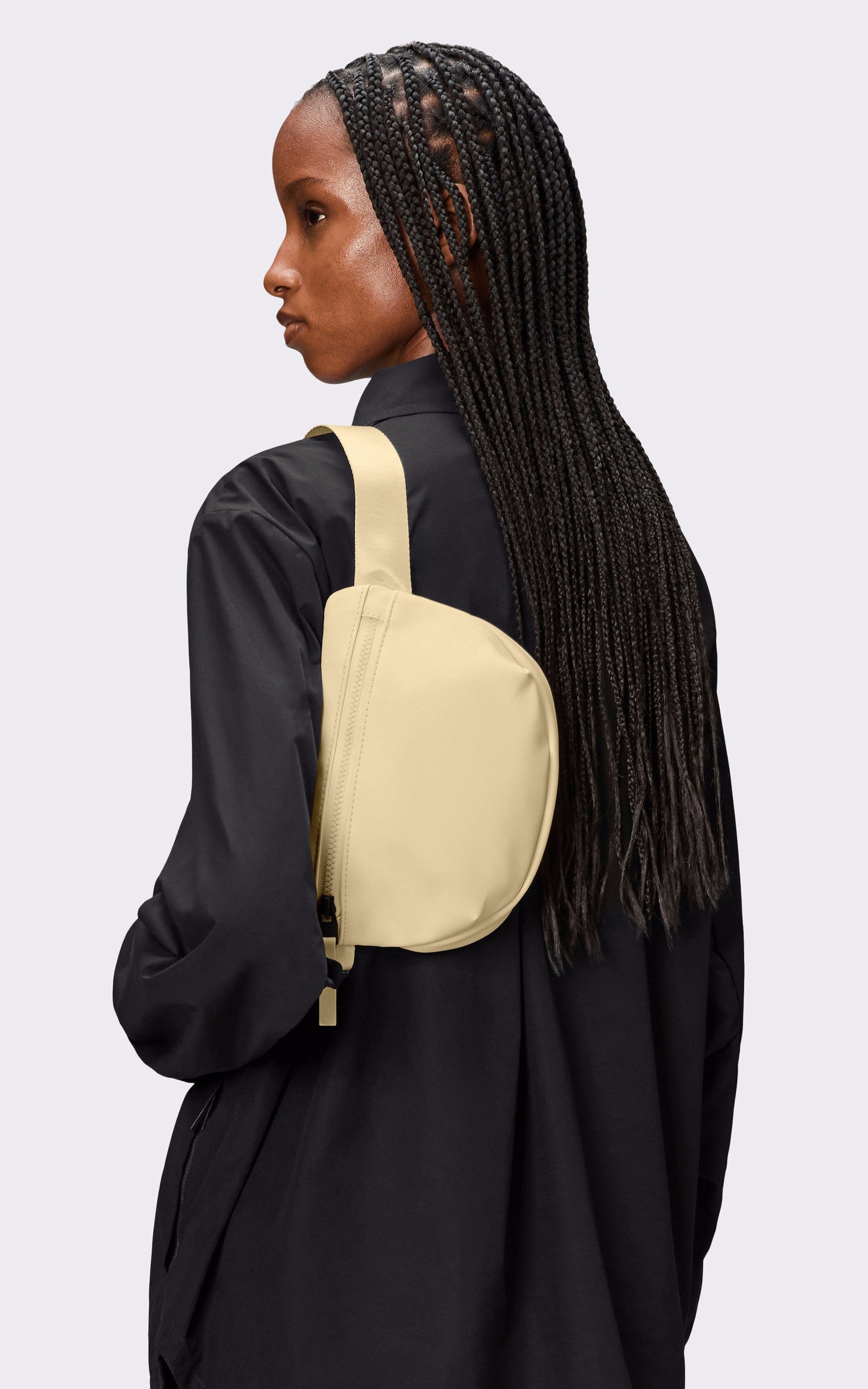 A "13180 VALERA BUM BAG" Beige Rains sac_banane Mixte closed photo 2