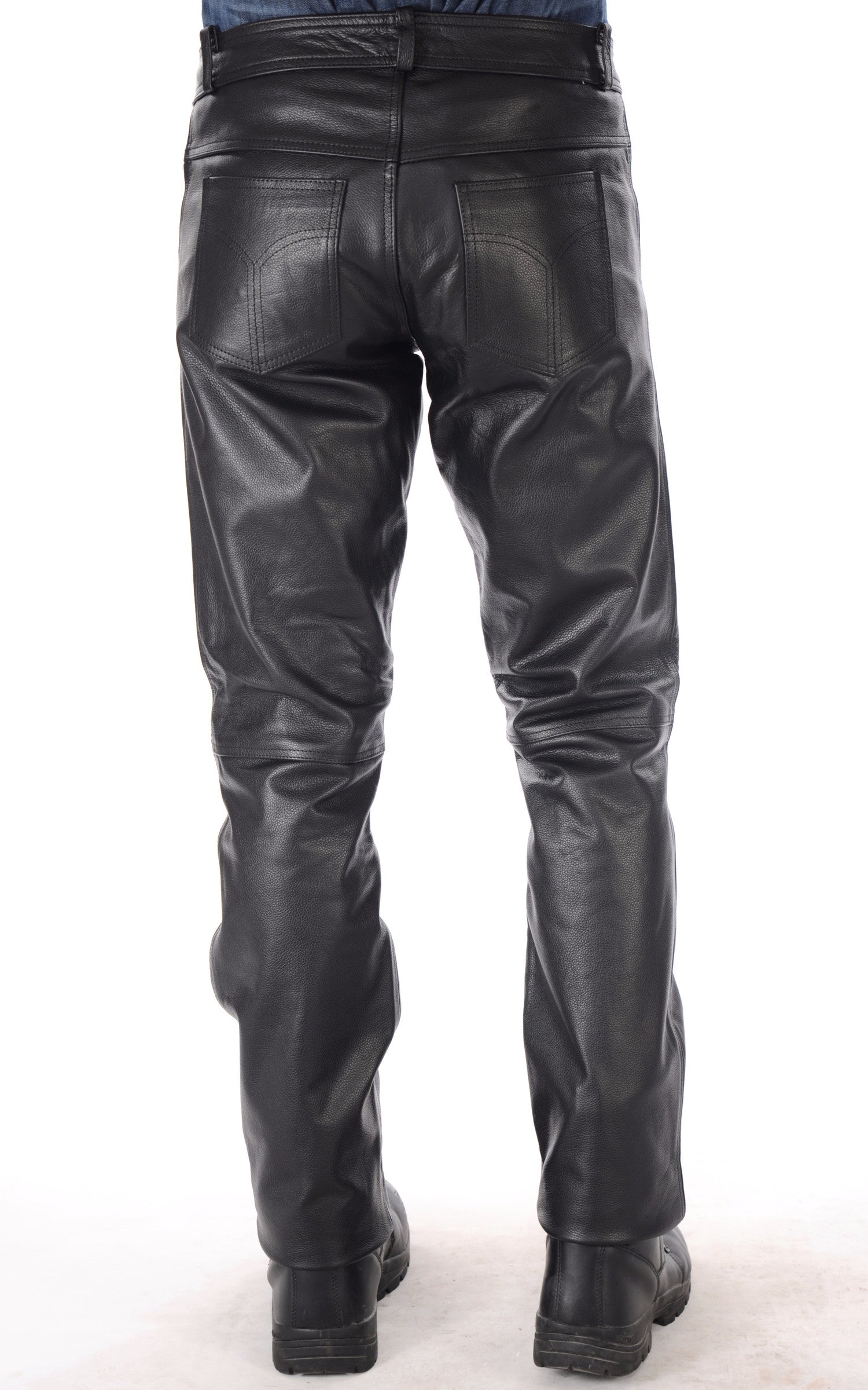 A "NORMAL" Noir Last Rebels Pantalon Homme back photo