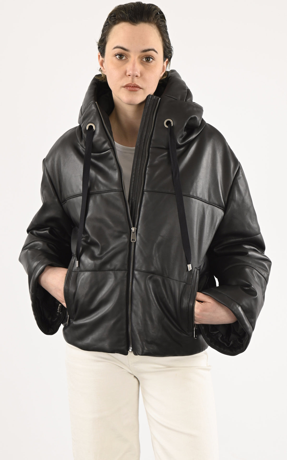 A "MACAMIC" Noir Possery Bl Doudoune Femme opened photo