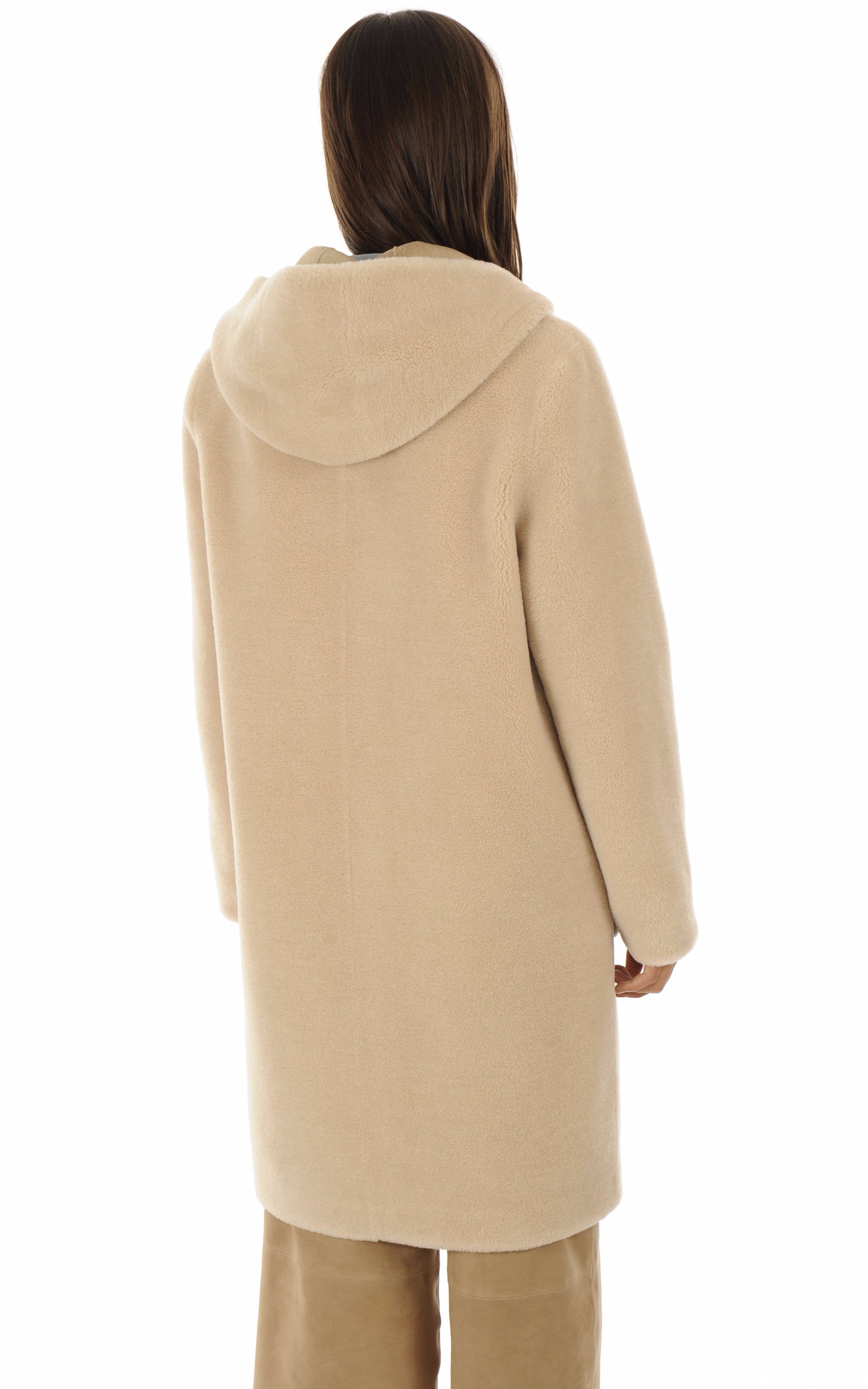 A "ANGELIQUE 63747" Beige Oakwood 3/4 Femme back photo