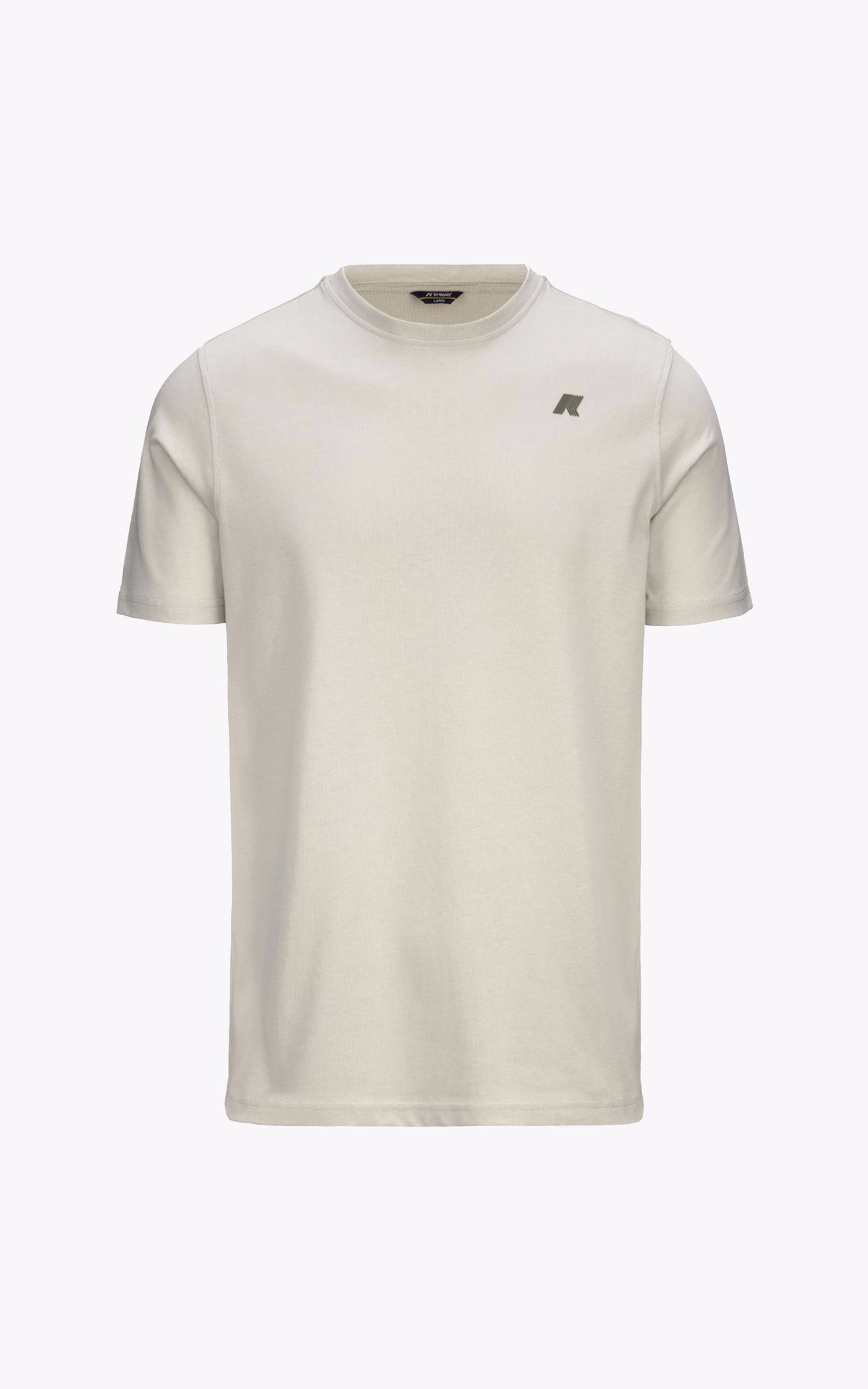 A "ODOM ASCII K3138LW" Beige K-Way T-shirt Homme back photo 4