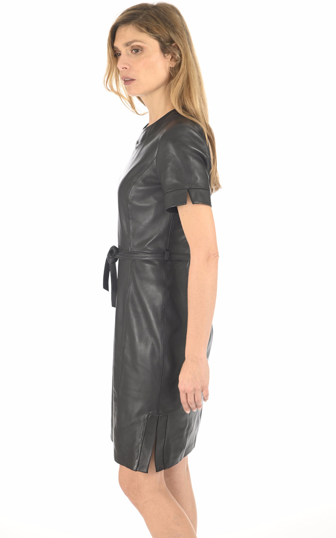 A "ESTELLE" Noir Pellessimo Robe Femme opened photo