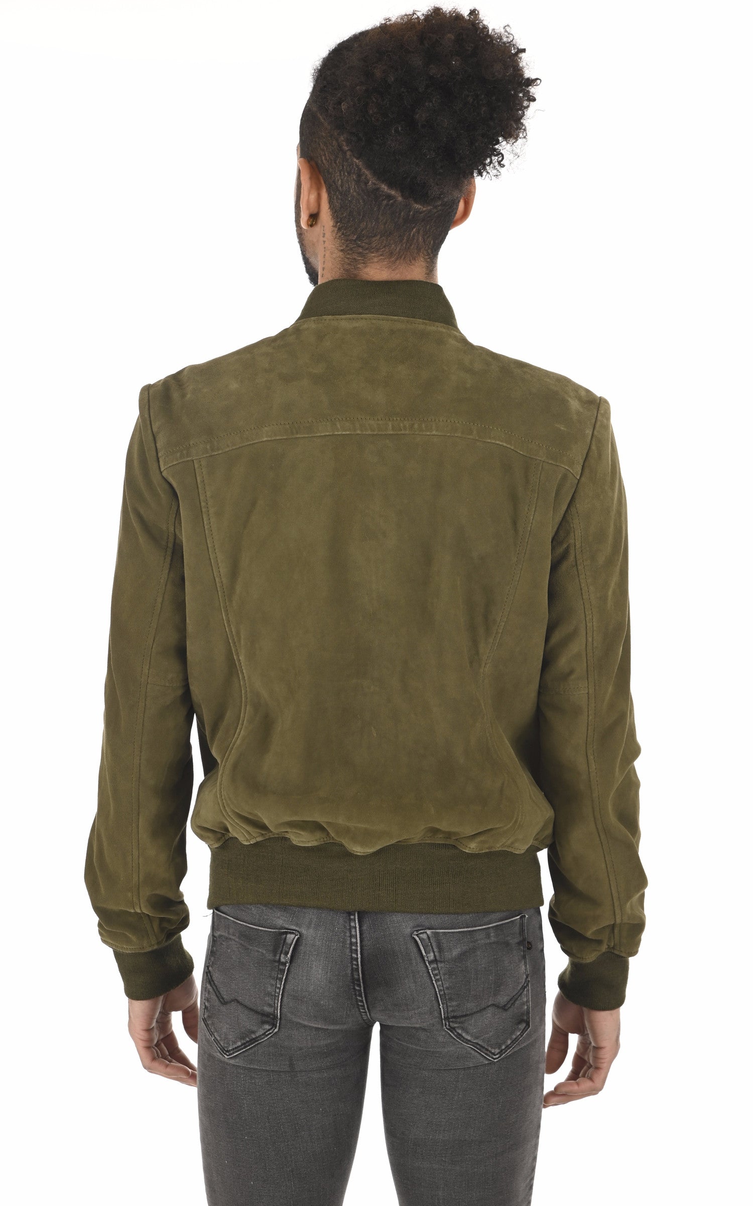 A "LC300" Kaki Schott Blouson Homme back photo