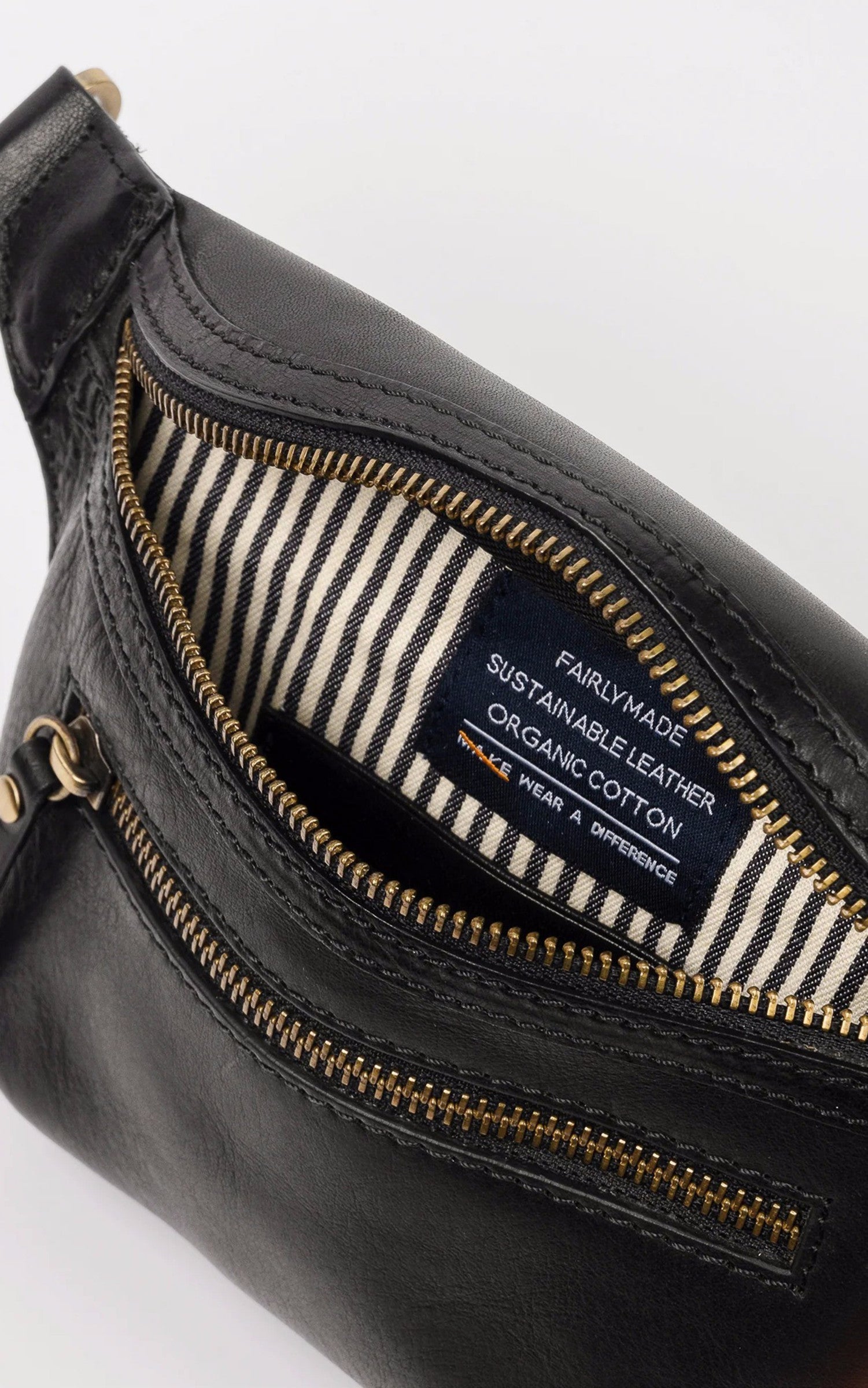 A "BECK S  BUM BAG" Noir O my bag Sac Mixte interior photo