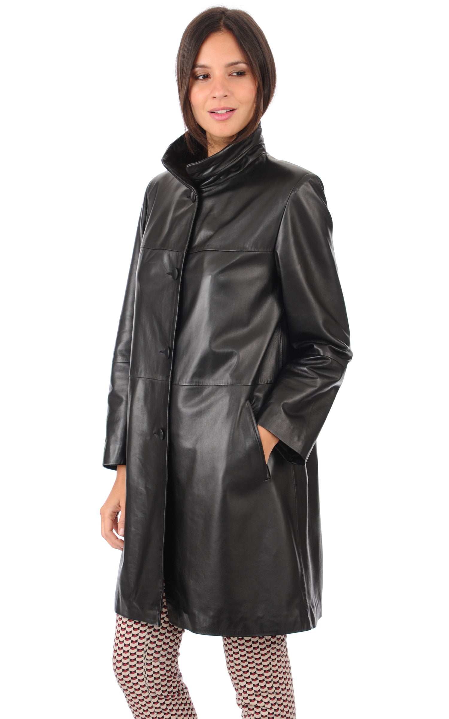 A "FABIOLA FF" Noir La Canadienne 7/8 Femme closed photo