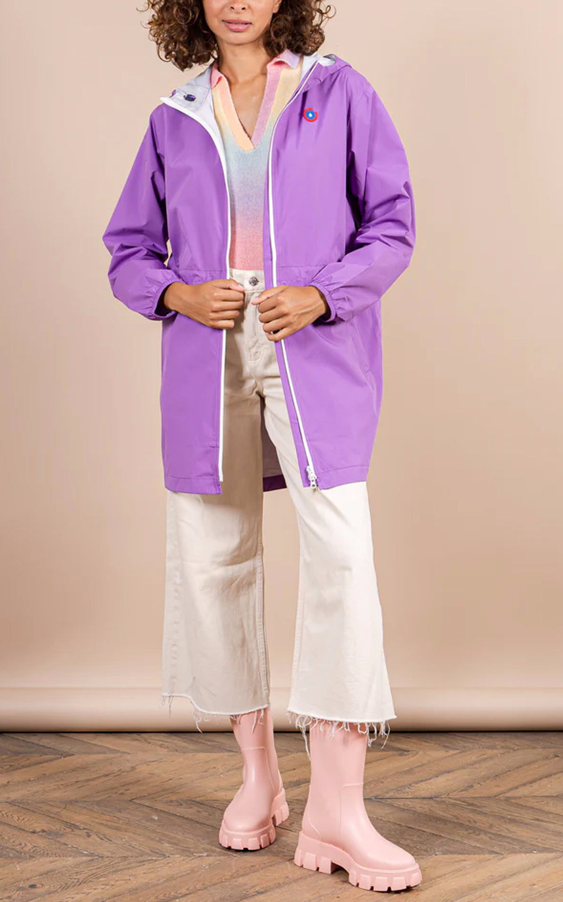 Coupe-vent mixte Amelot violet