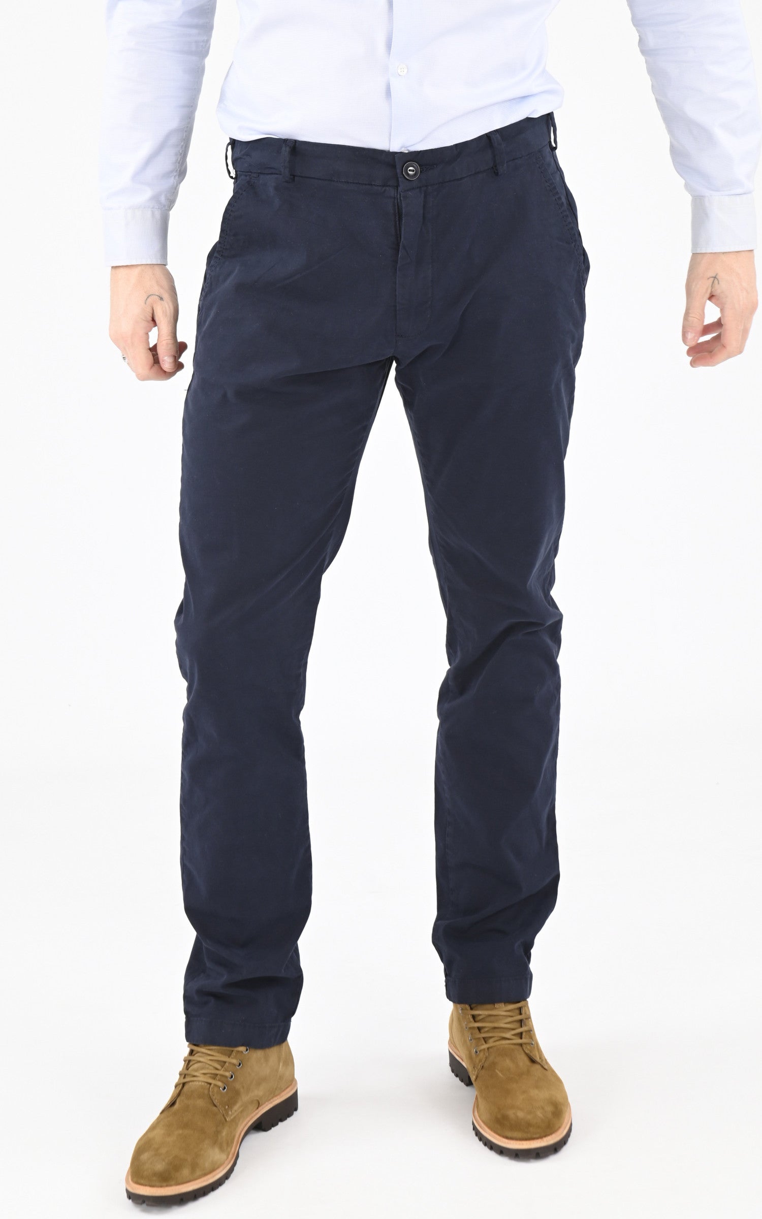 A "TRJO70" Bleu Schott Pantalon Homme opened photo