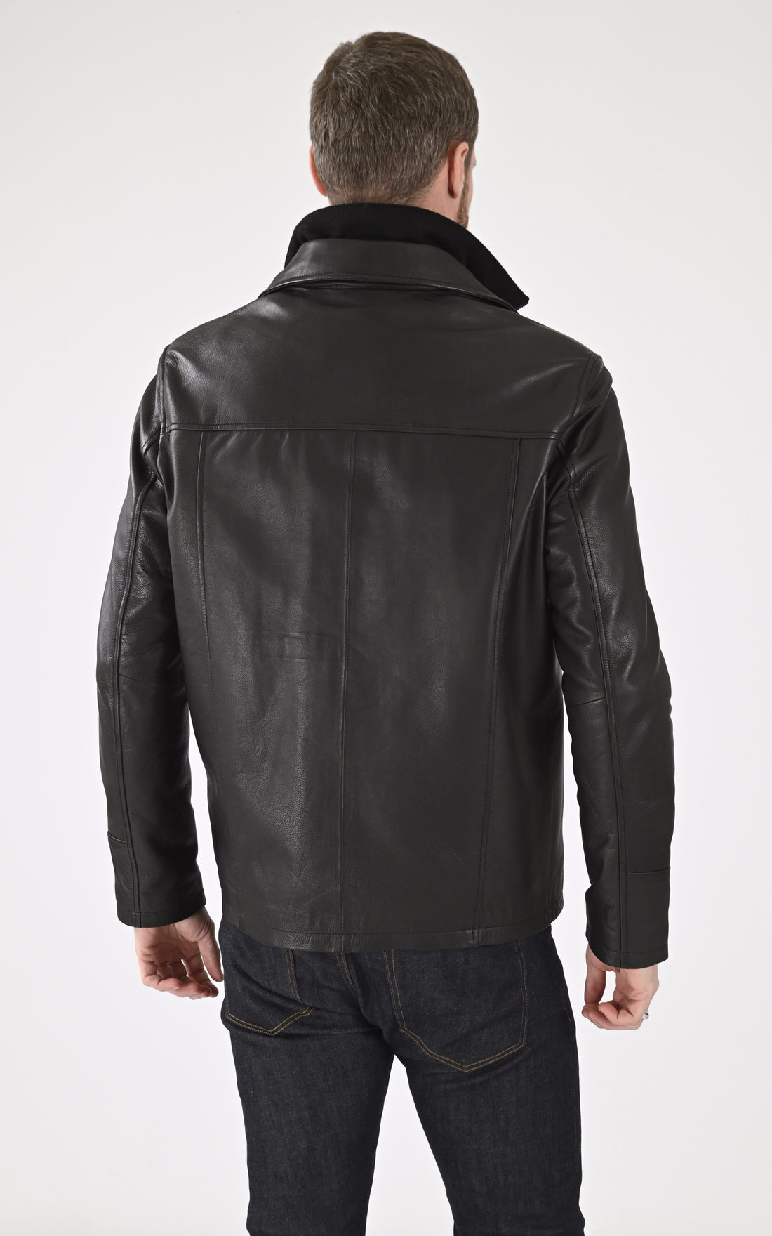 A "COOPER" Noir La Canadienne Blouson Homme opened photo