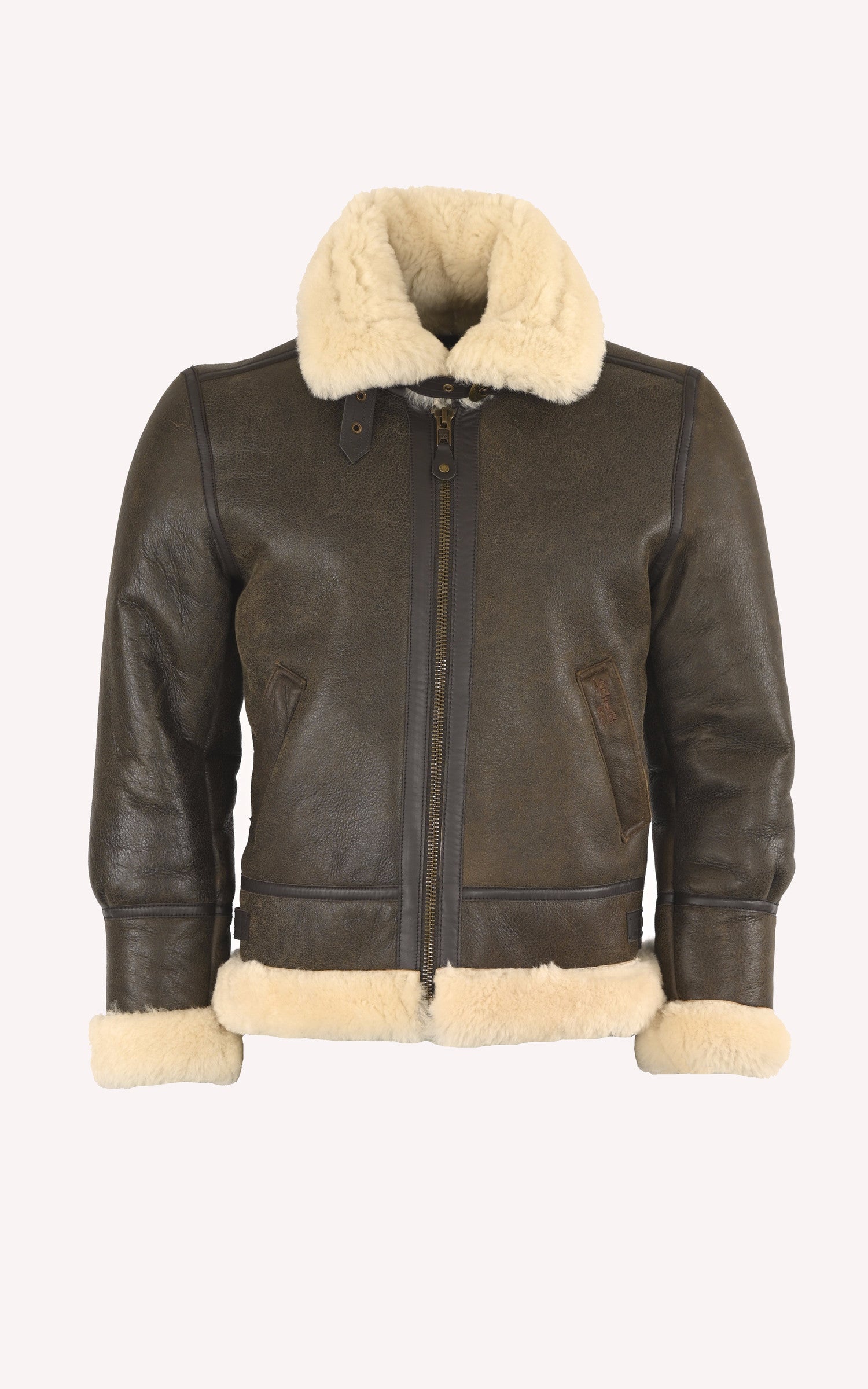 A "LC1259" Marron Schott Bombardier Homme interior photo