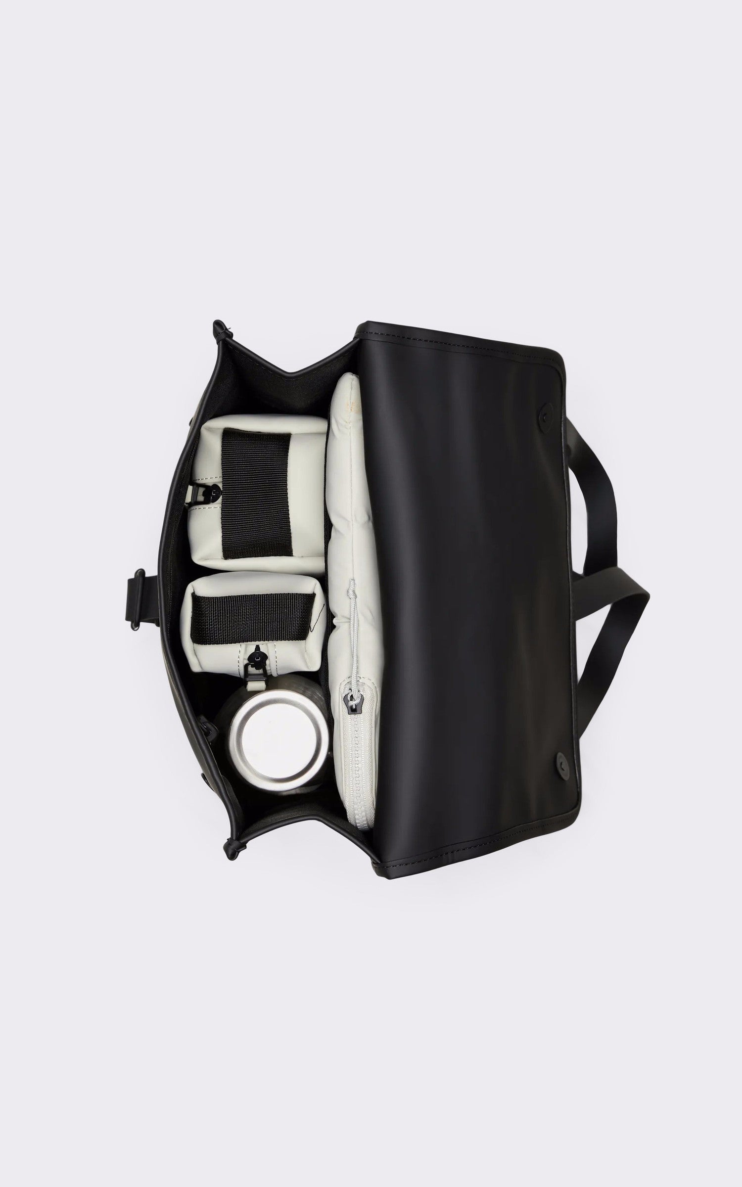 A "13020 BACK PACK MINI" Noir Rains Sac A Dos Mixte back photo