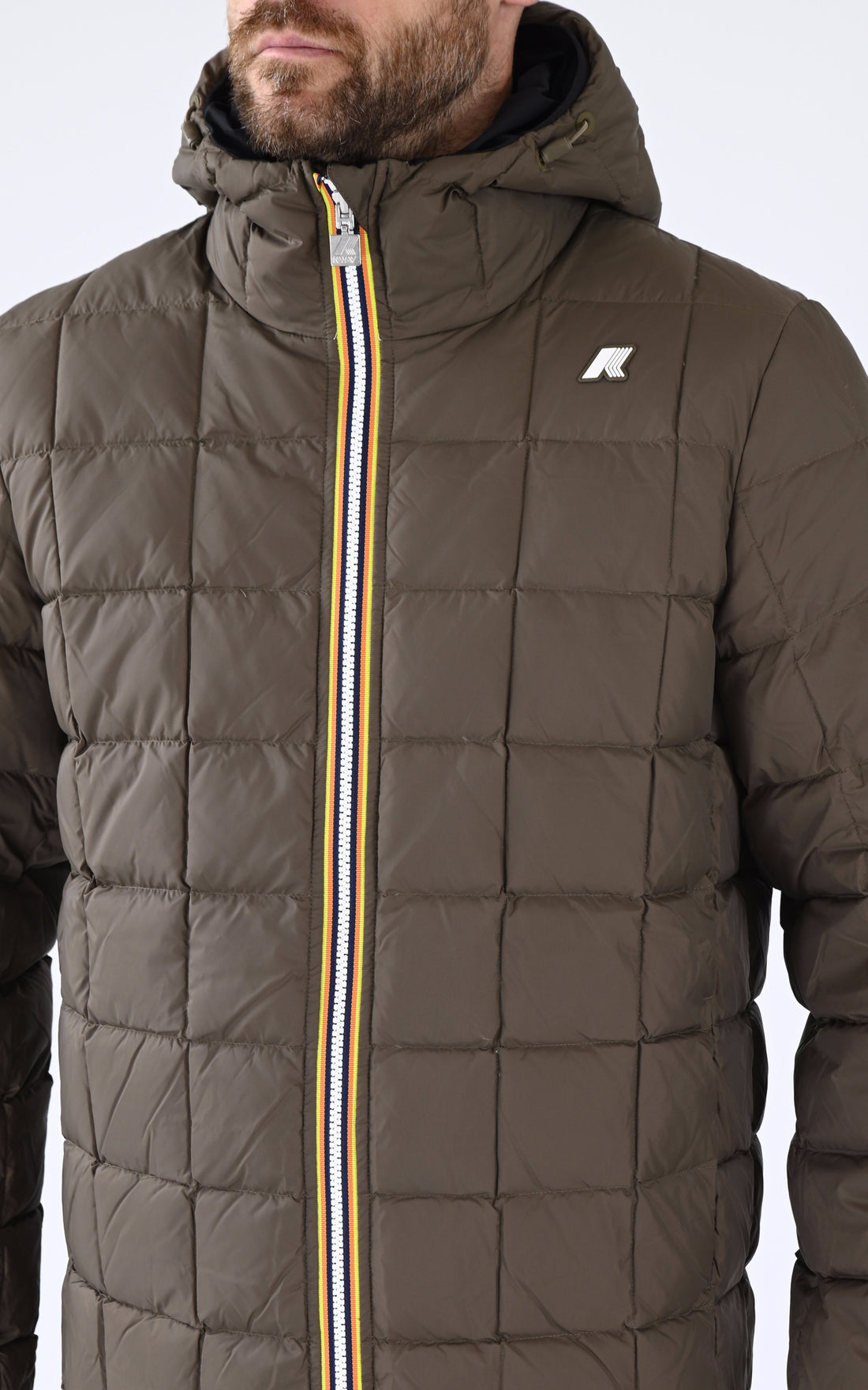 A "JACK ST THERMO DO K8127WW" Noir K-Way Bl Doudoune Homme closed photo