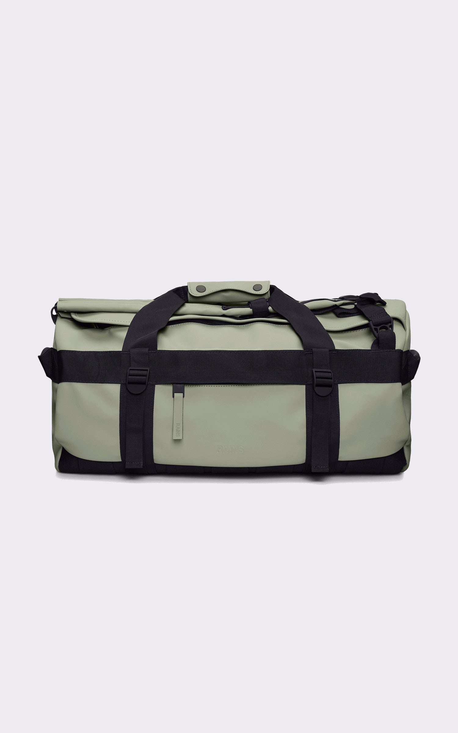 A "13480 TEXEL DUFFEL SMALL" Vert Rains Sac Mixte opened photo 1