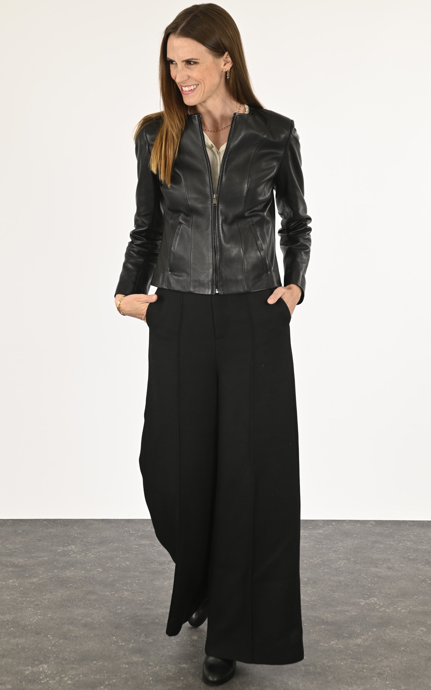 A "SEPHORA FF" Noir La Canadienne Blouson Femme opened photo