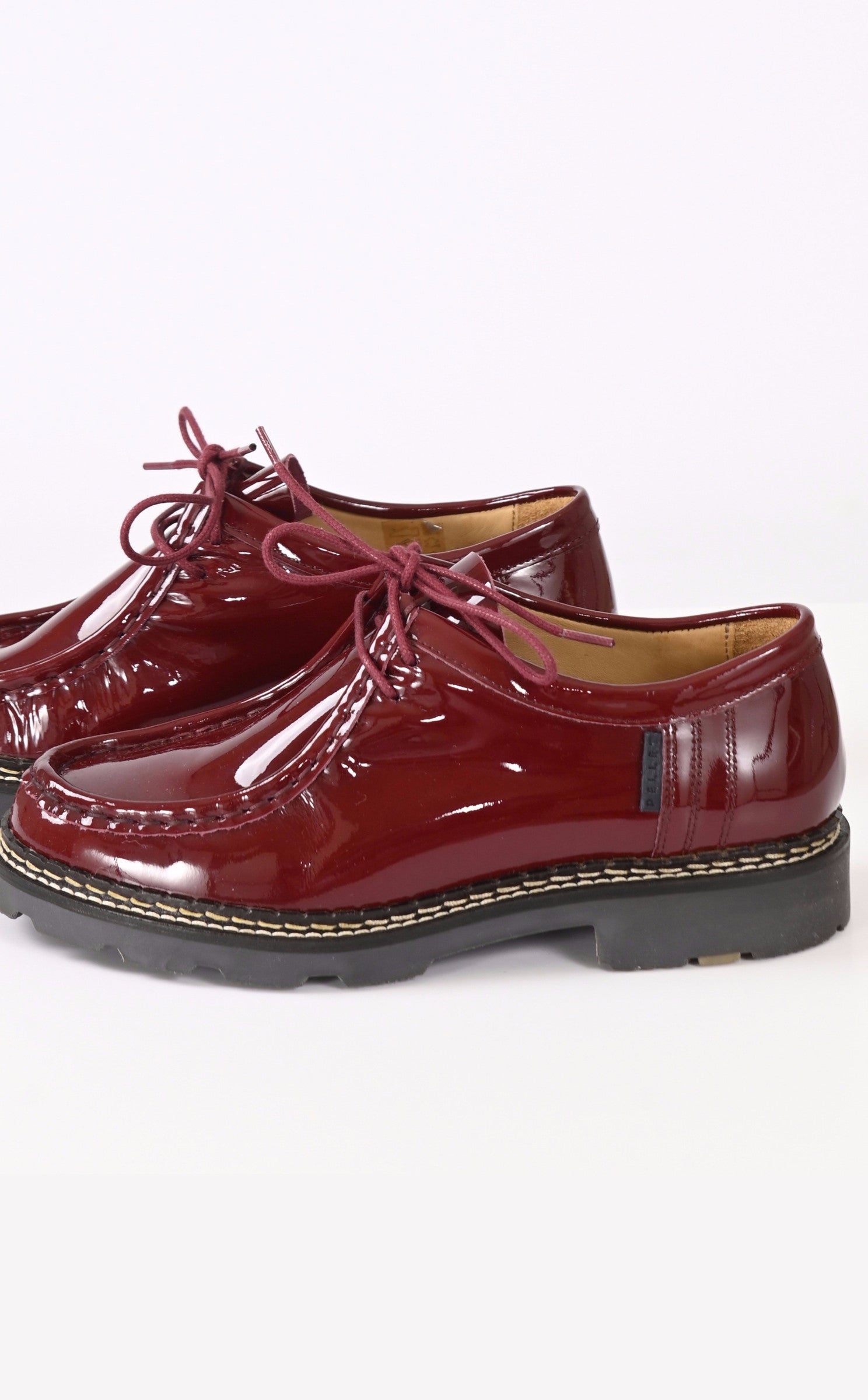 A "MACHA" Bordeaux Pellet Chaussures Femme details photo 2