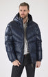 A "DYNA" Bleu Nobis Bl Doudoune Homme opened photo