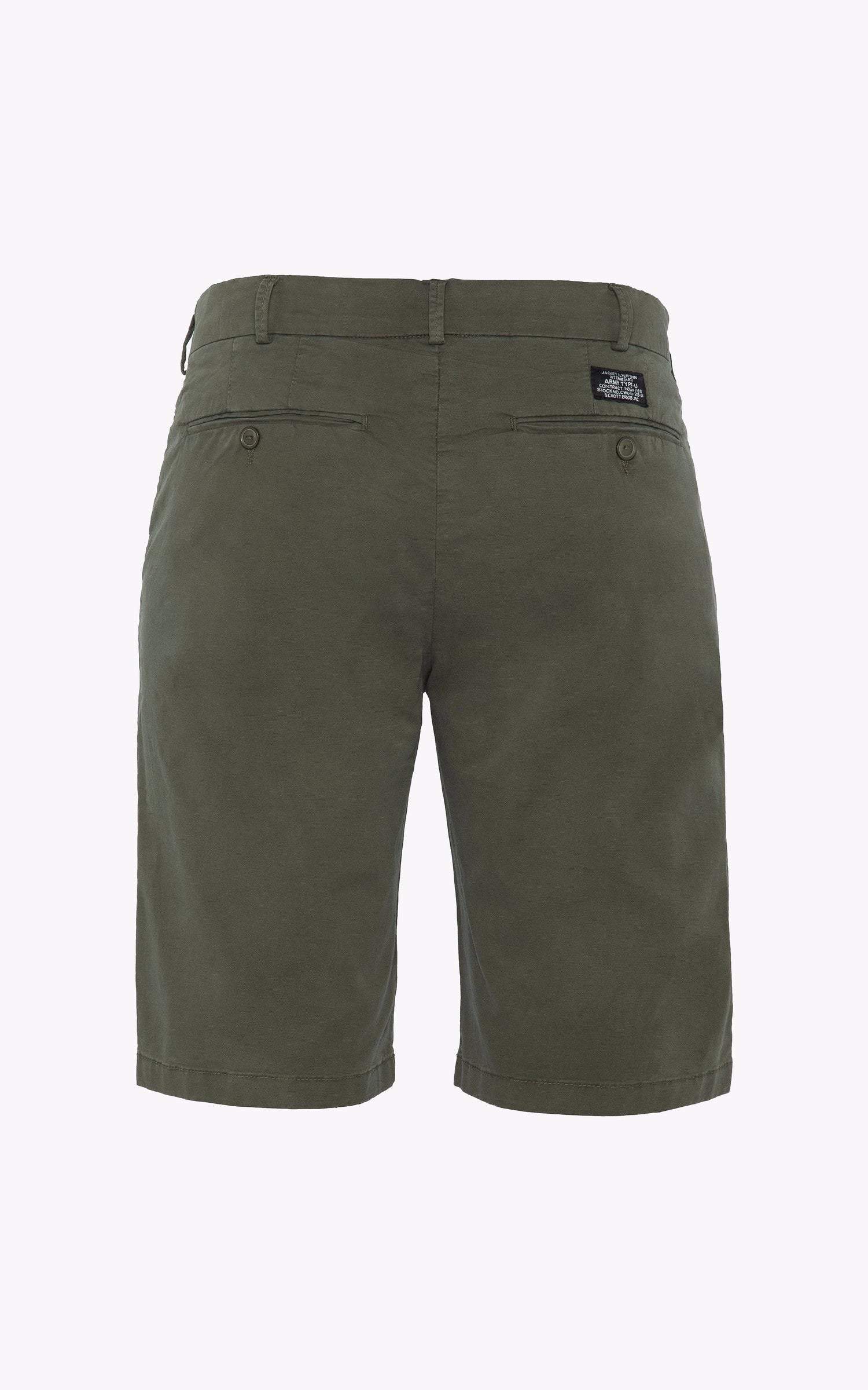 A "TRJO30" Kaki Schott Bermuda Homme closed photo