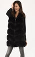 A "1619 86 CM" Noir Manakas Gilet Femme closed photo