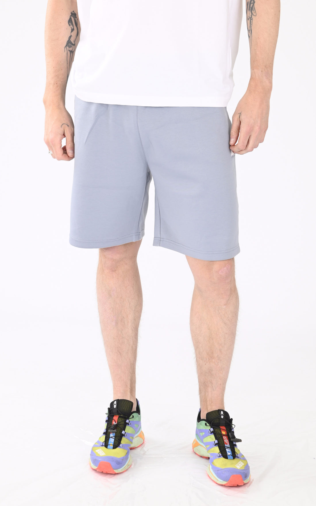 A "THEOTIME K71416W" Bleu K-Way Short Homme opened photo