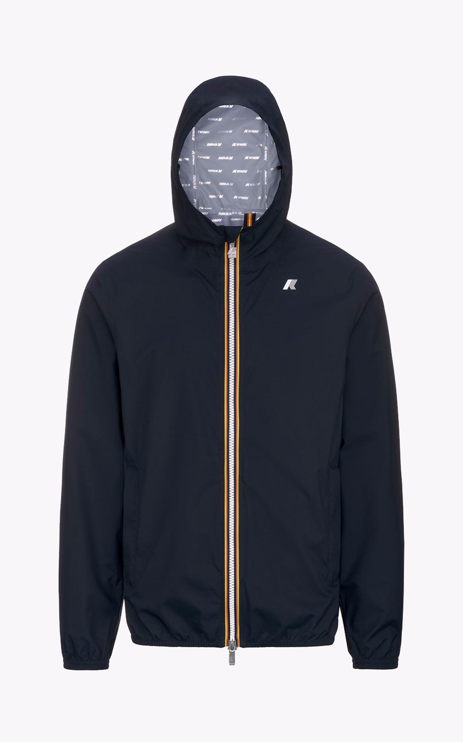 A "JACK ECO STR DOT K5127QW" Bleu K-Way Blouson Homme back photo