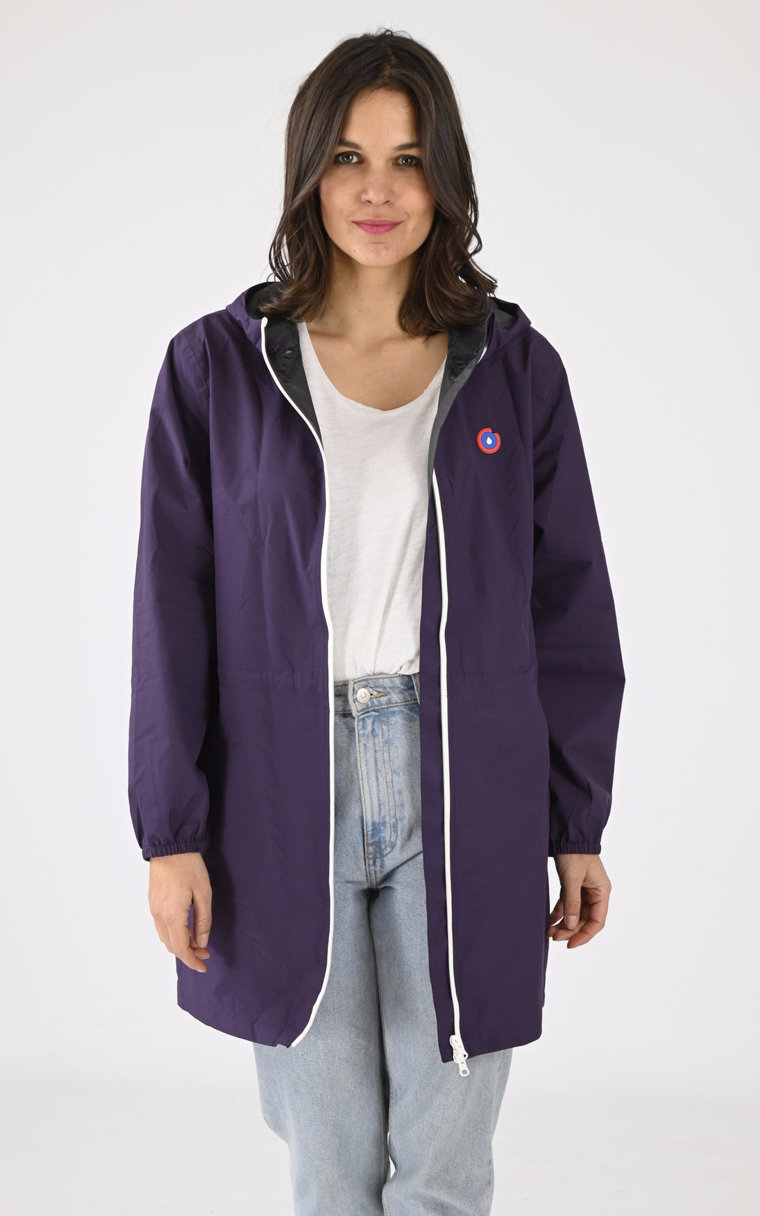 A "AMELOT 20300" Violet Flotte Veste Femme opened photo