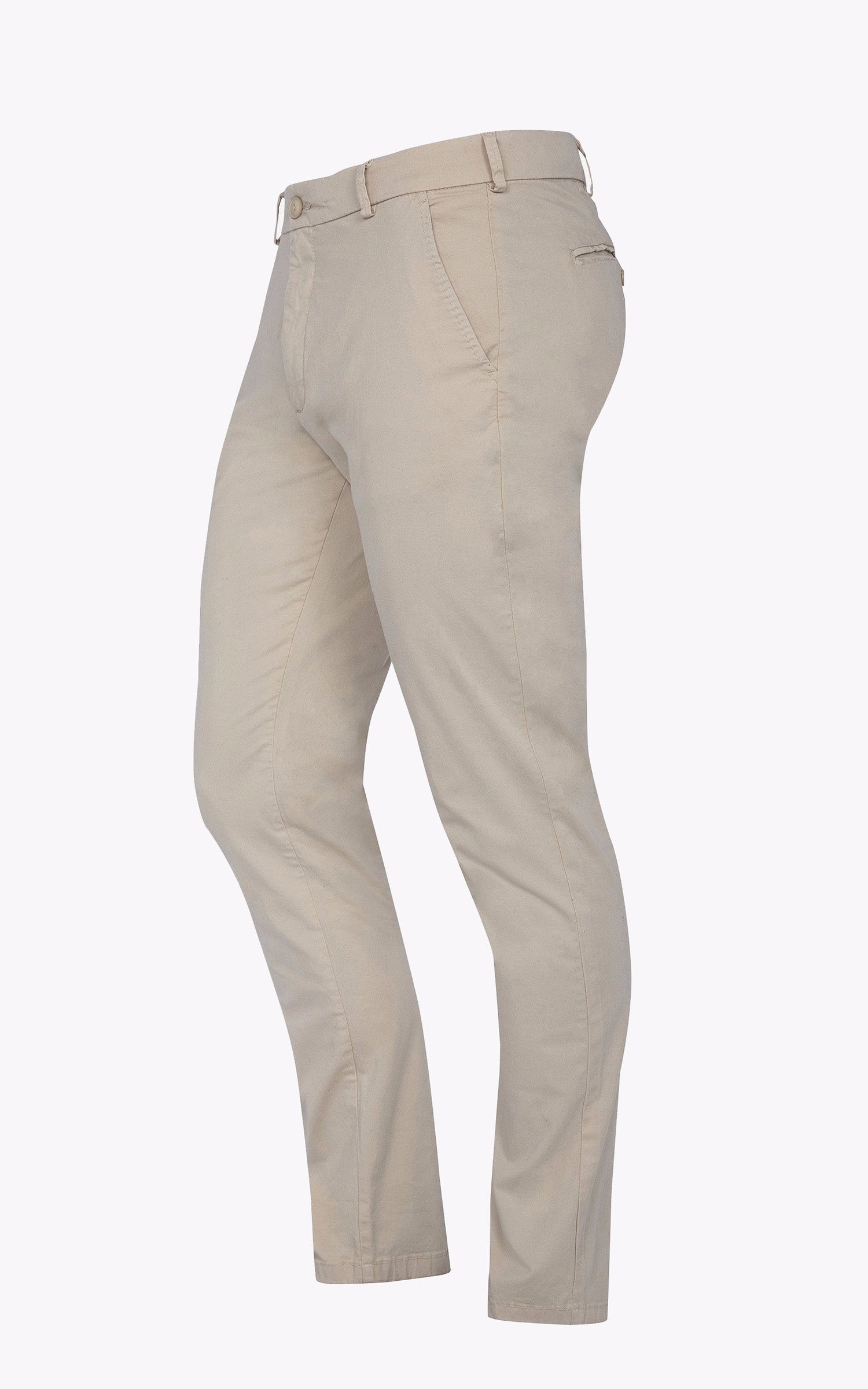 A "TRJO70" Beige Schott Pantalon Homme details photo