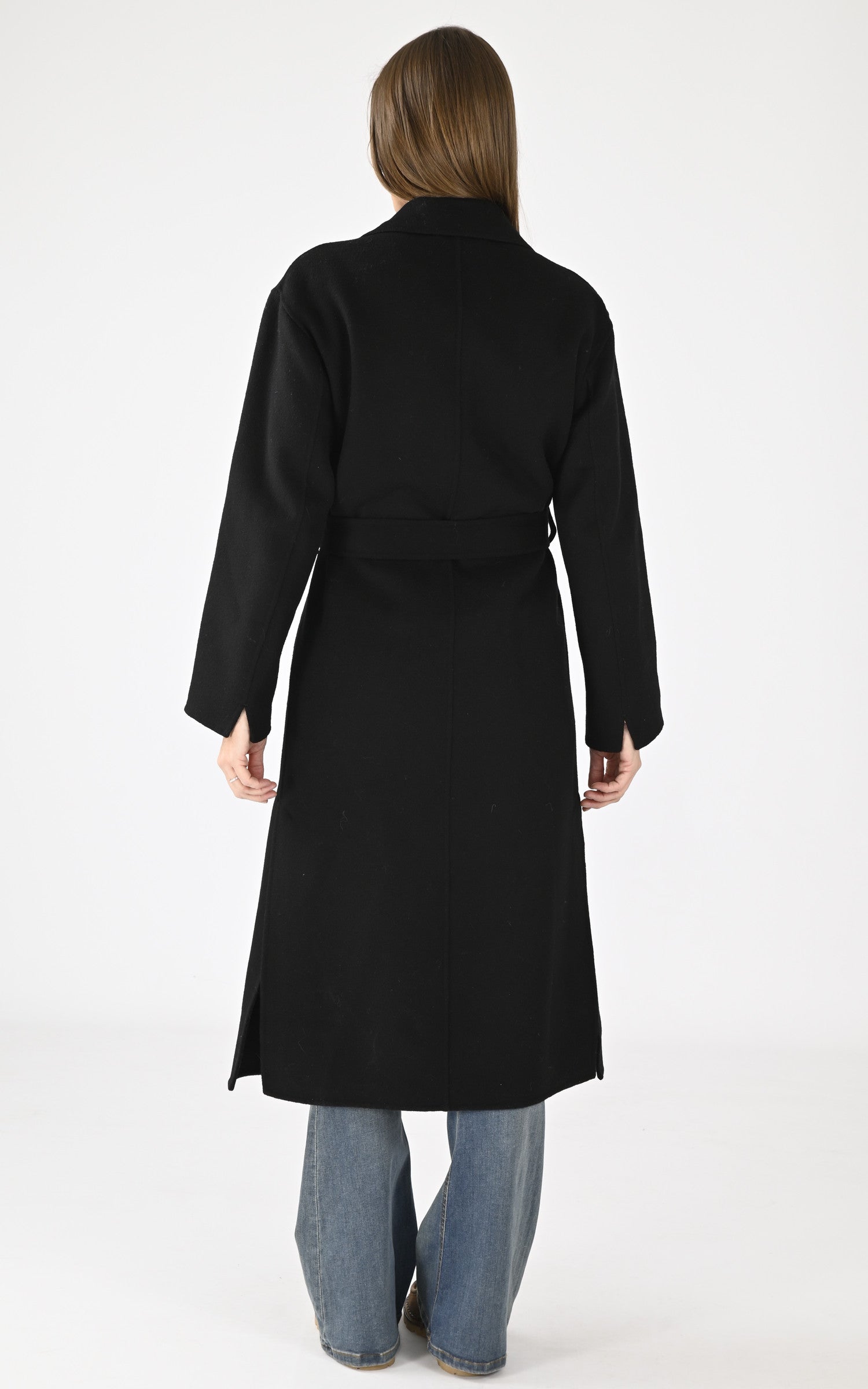 A "ALLEGORIA 64303" Noir Oakwood Manteau Femme back photo