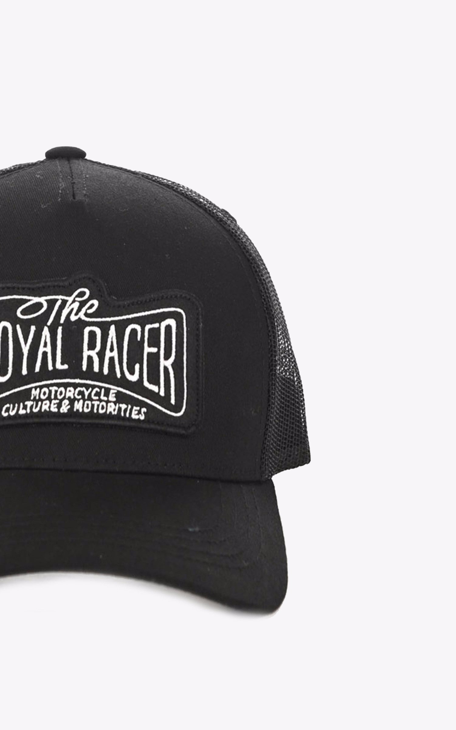 A "MOTORCYCLE 2022030" Noir The Royal Racer Casquette Mixte back photo 4