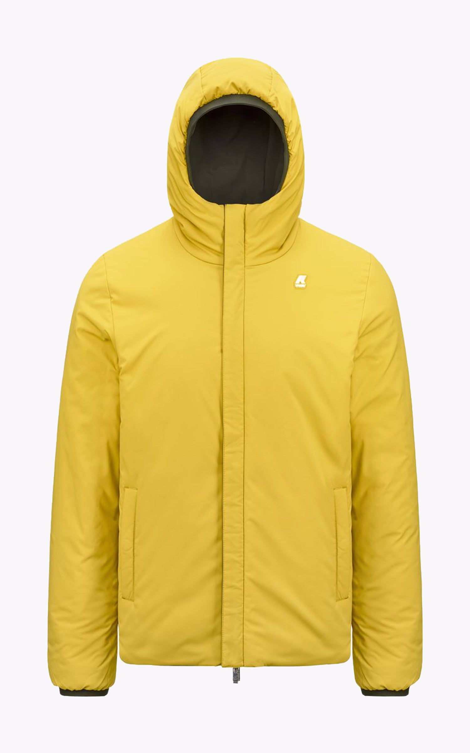 A "JACK WARM K21253W" Kaki K-Way Blouson Homme closed photo