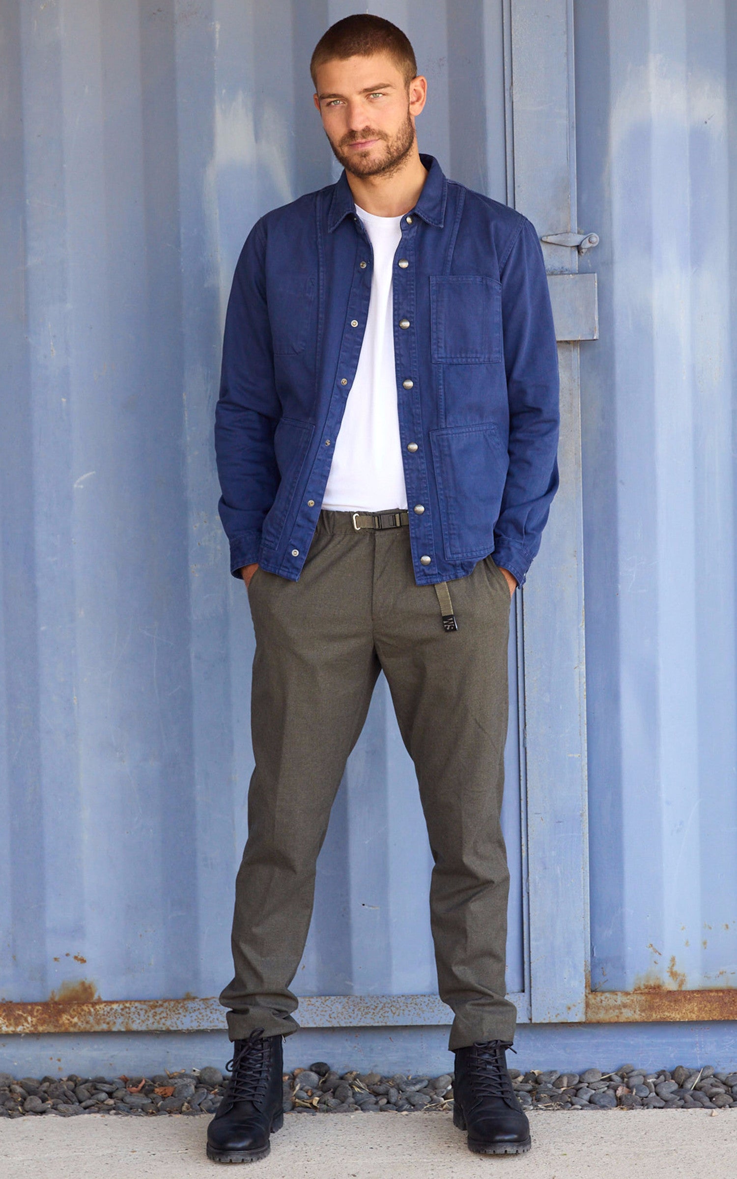 A "HOGDEN 102965" Bleu Daytona 73 Veste Homme details photo