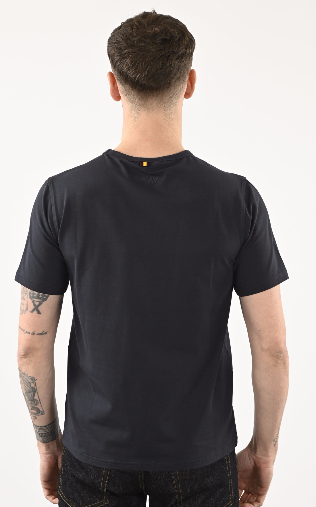 A "ADAME K71349W" Bleu K-Way T-shirt Homme opened photo