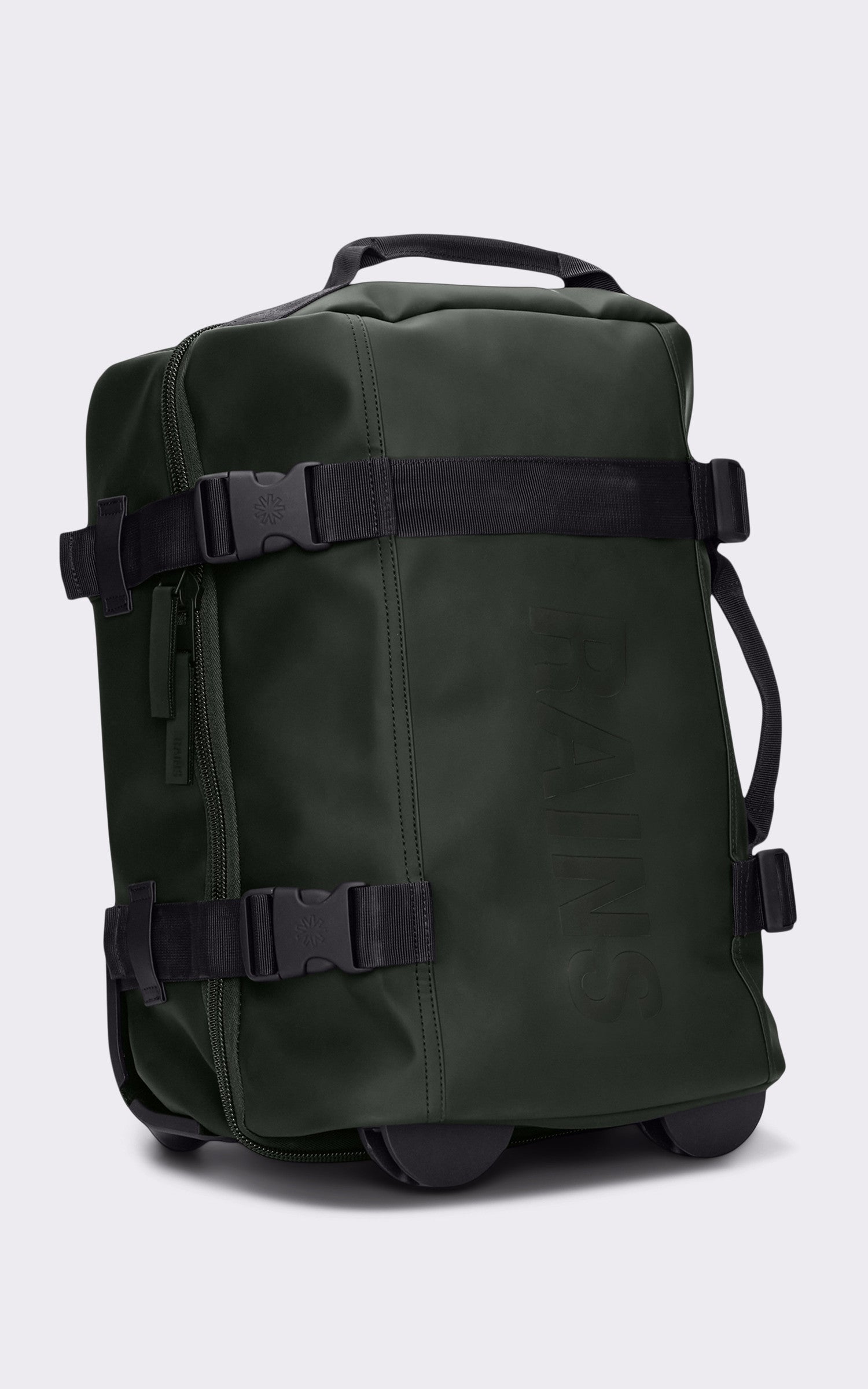 A "14790 TEXEL CABIN BAG MINI" Kaki Rains valise Mixte interior photo