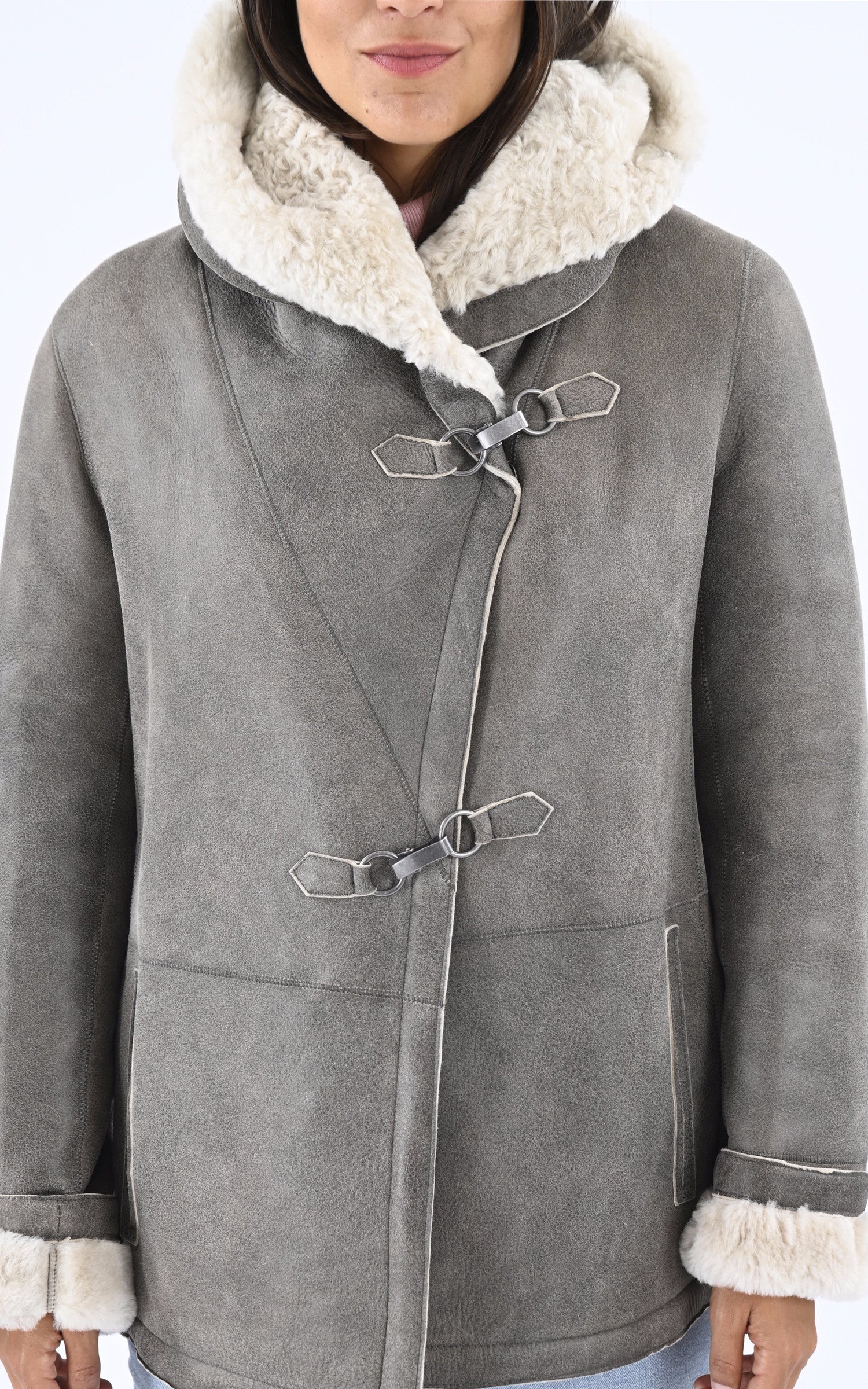 A "969 / 70" Marron Levinsky 3/4 Femme details photo