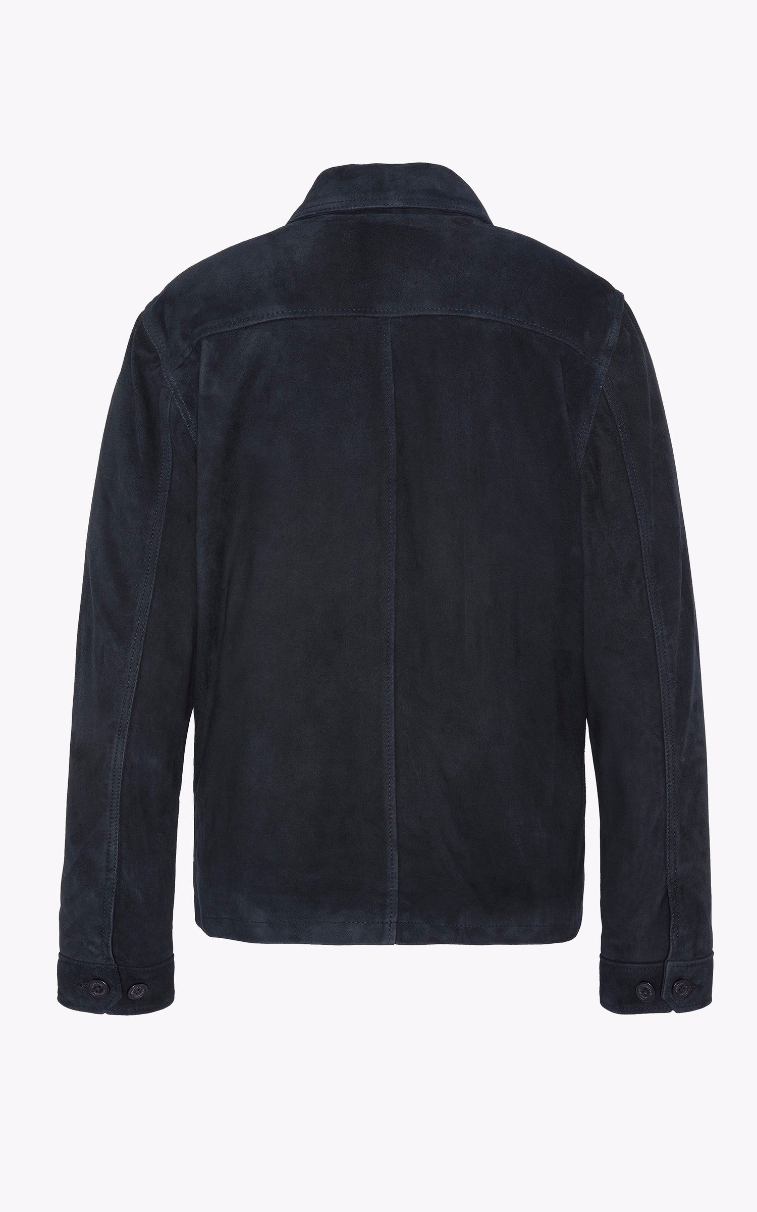 A "LCBRONXS" Navy Schott Veste Homme closed photo