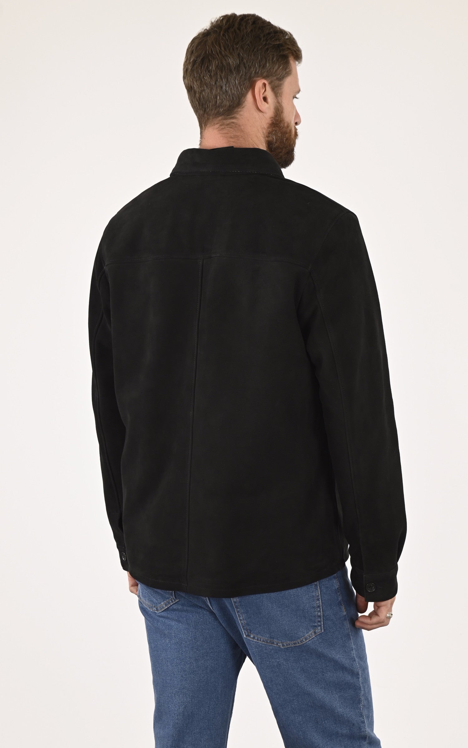 A "4870" Noir La Canadienne Veste Homme back photo