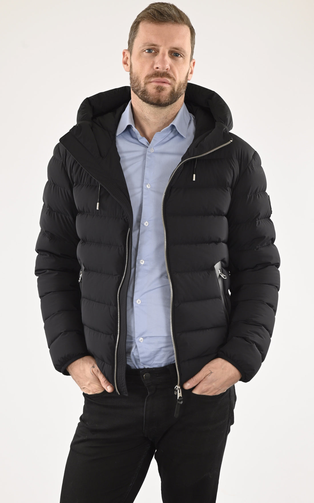 A "JACK" Noir Mackage Bl Doudoune Homme opened photo