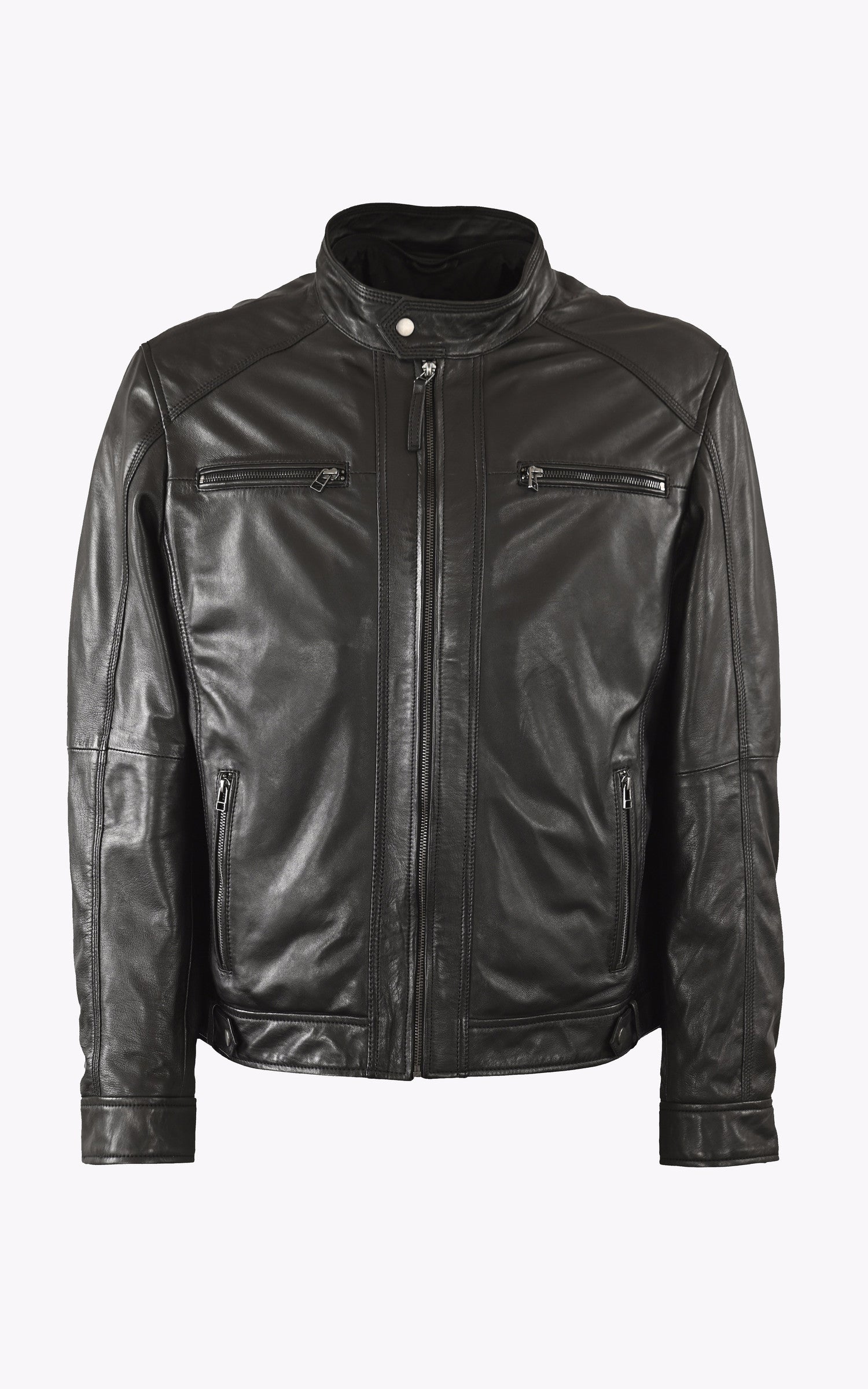 A "ERIKO CAP GT" Noir Serge Pariente Blouson Homme closed photo