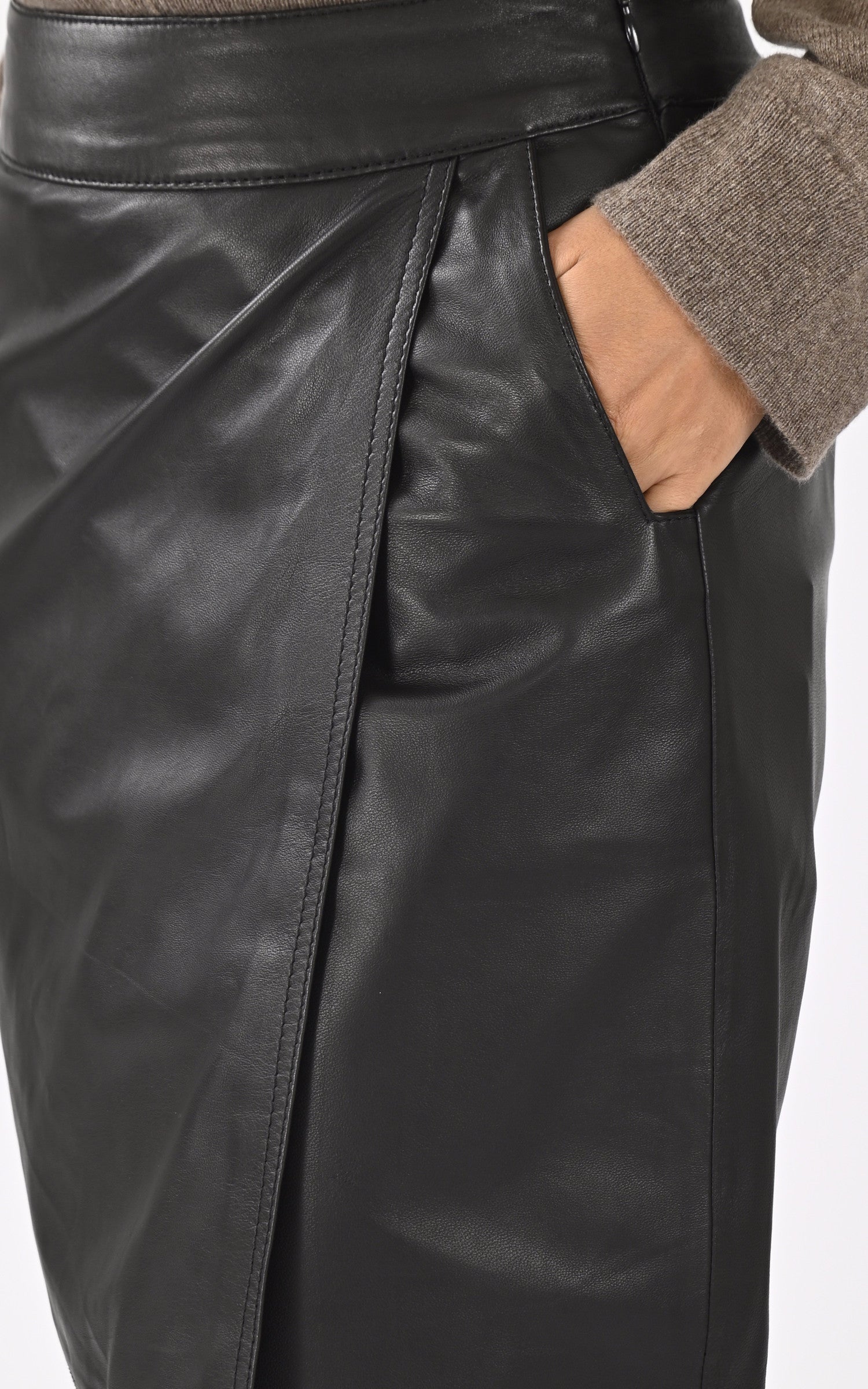 A "AMELLE 64912" Noir Oakwood Jupe Femme details photo 5