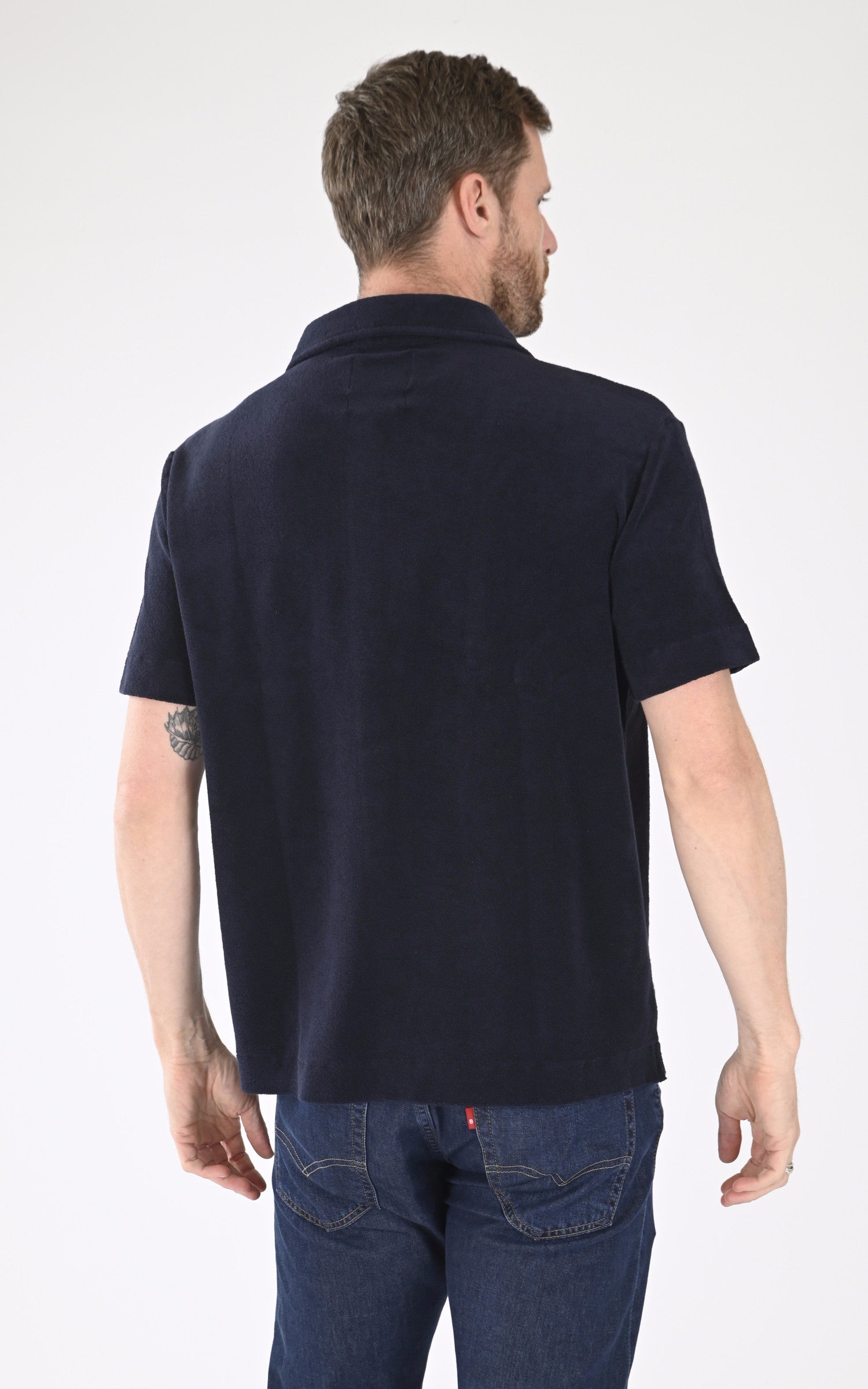 A "RIVCH04" Bleu Rivieras Chemise Homme back photo