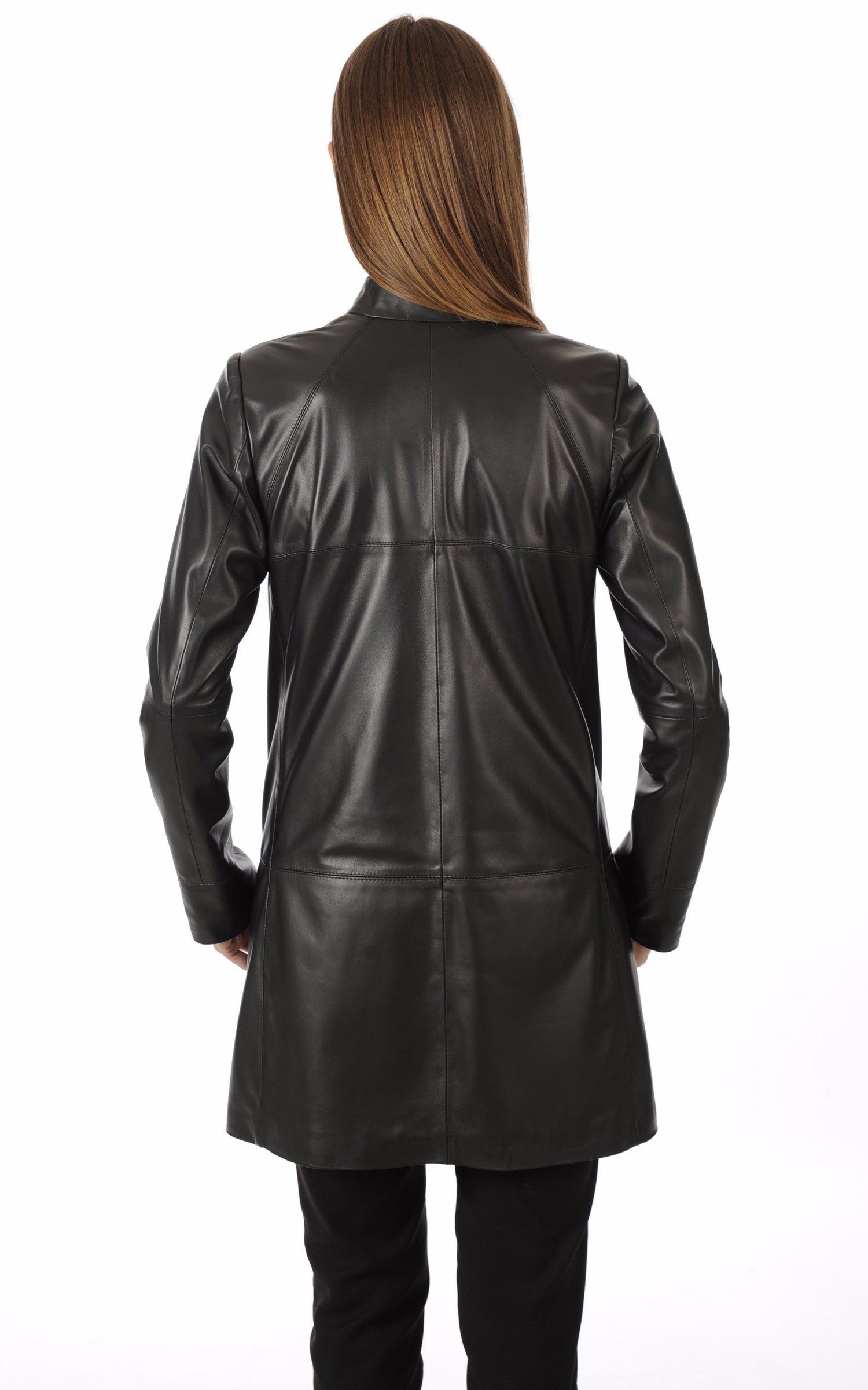 A "PRIMEROSE CANA FF" Noir La Canadienne 3/4 Femme back photo
