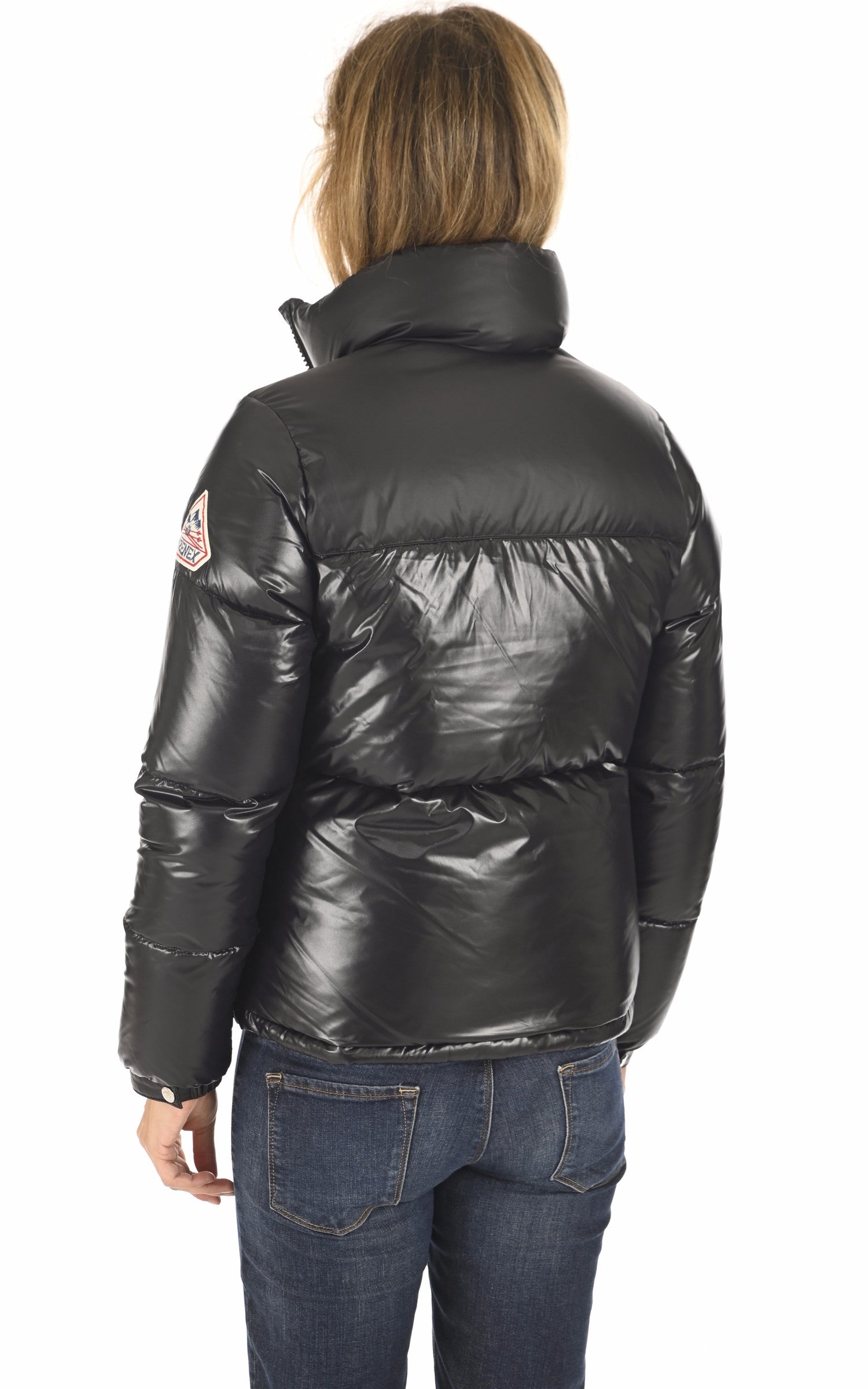 A "GOLDIN 4" Noir Pyrenex Bl Doudoune Femme back photo