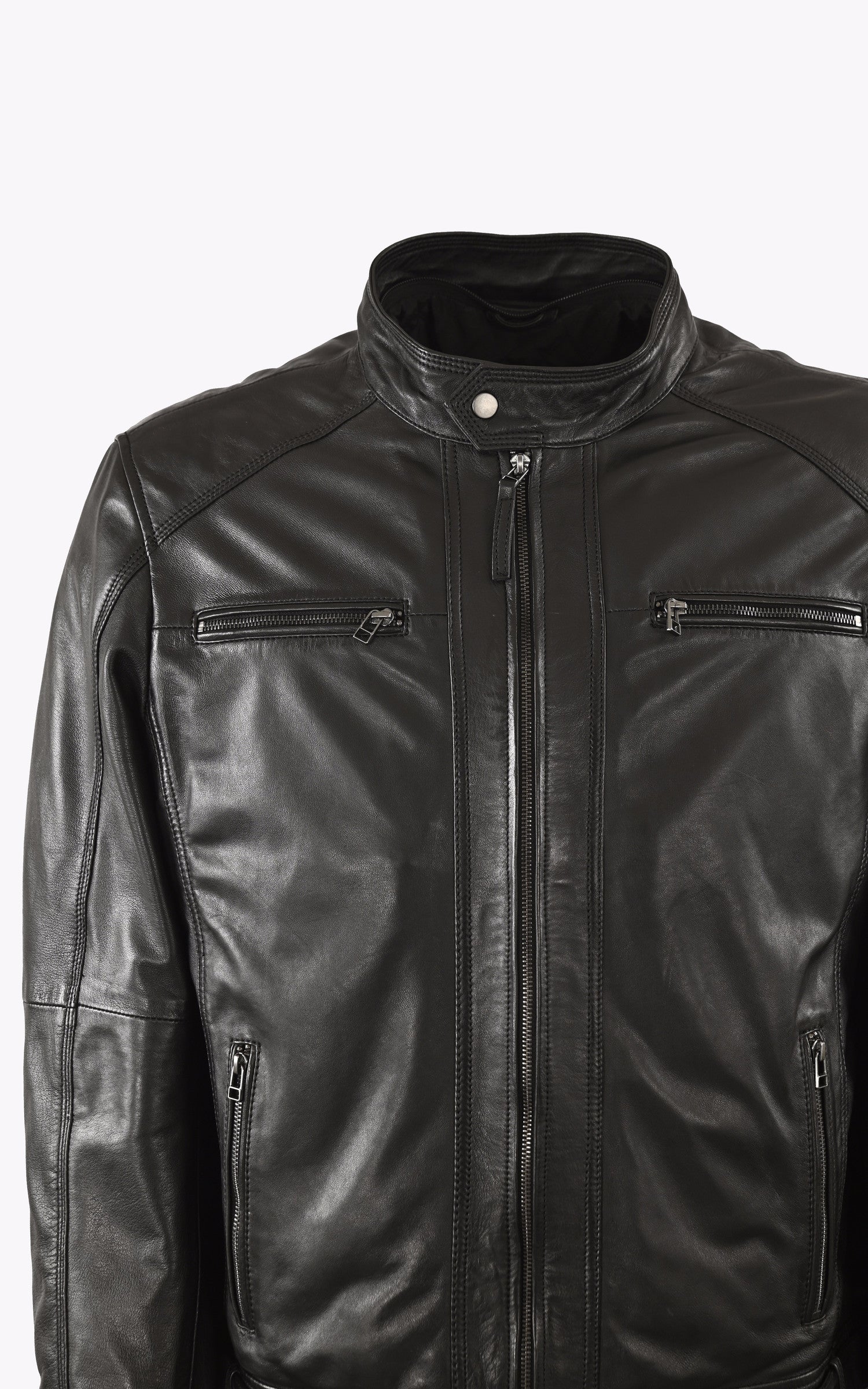 A "ERIKO CAP GT" Noir Serge Pariente Blouson Homme details photo