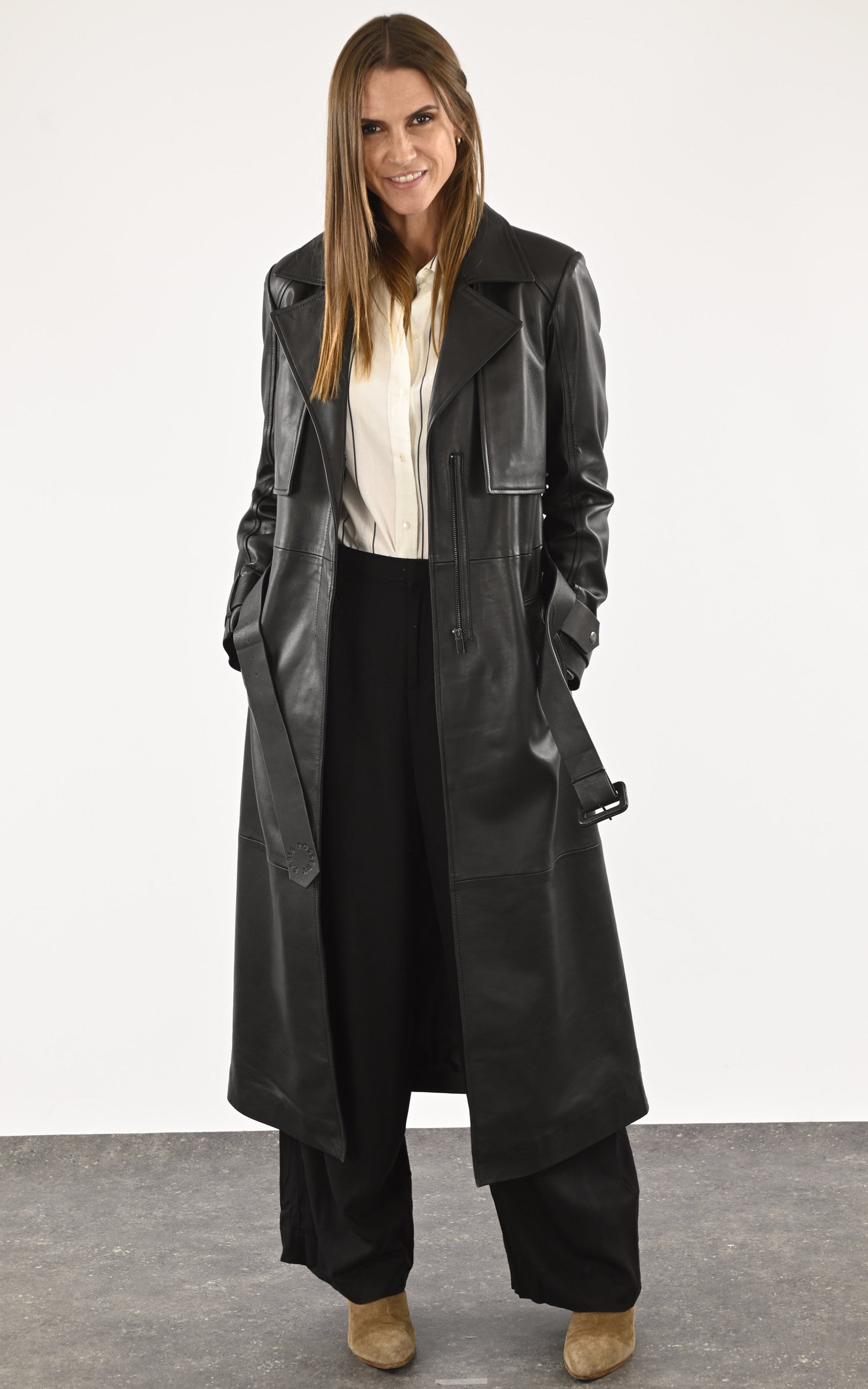 A "MIRABEL" Noir Possery Manteau Femme opened photo