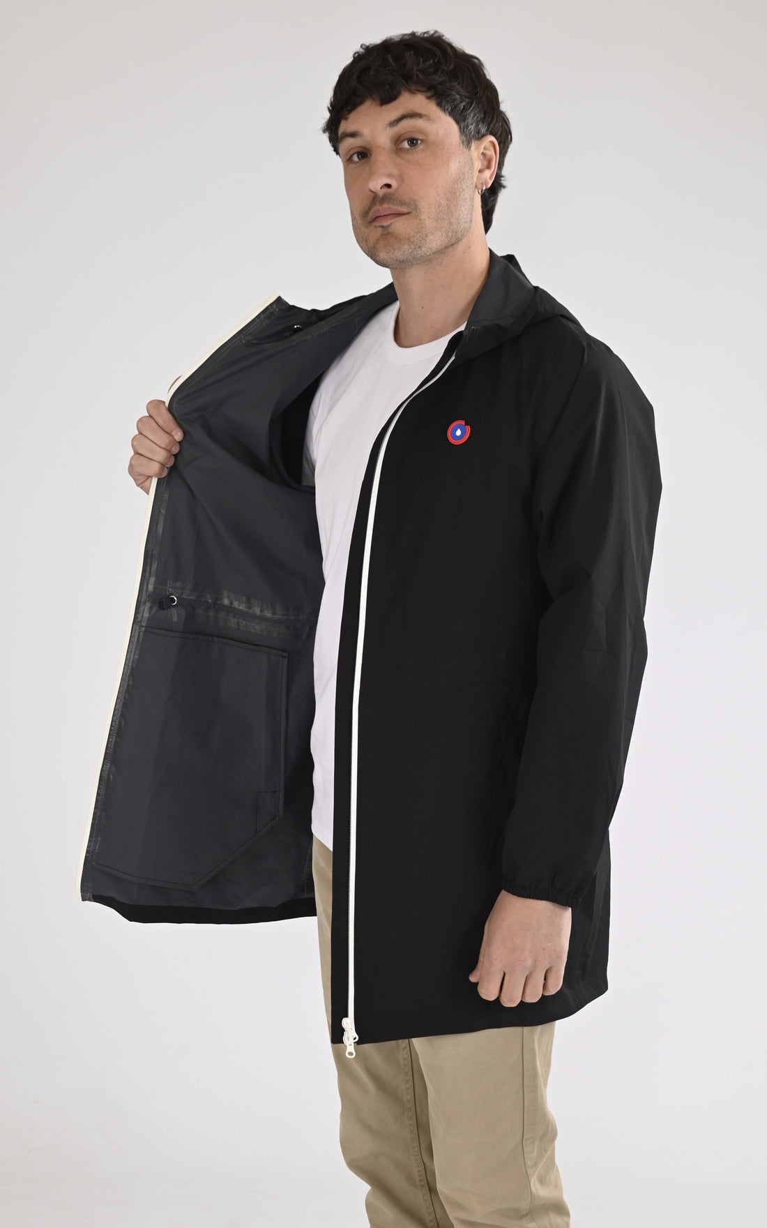A "AMELOT 20300" Noir Flotte Veste Mixte opened photo