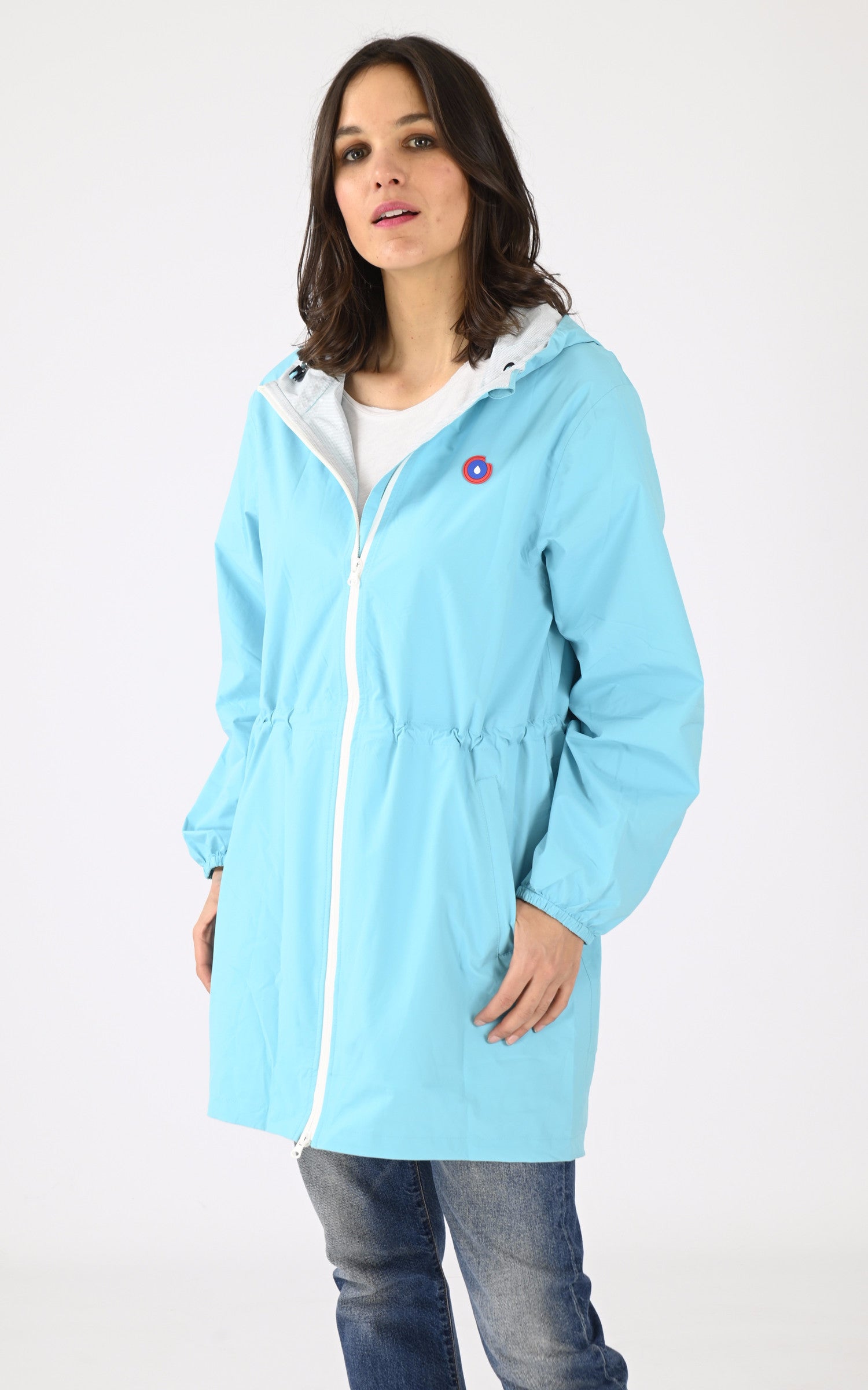 A "AMELOT 20300" Turquoise Flotte Veste Mixte closed photo 2