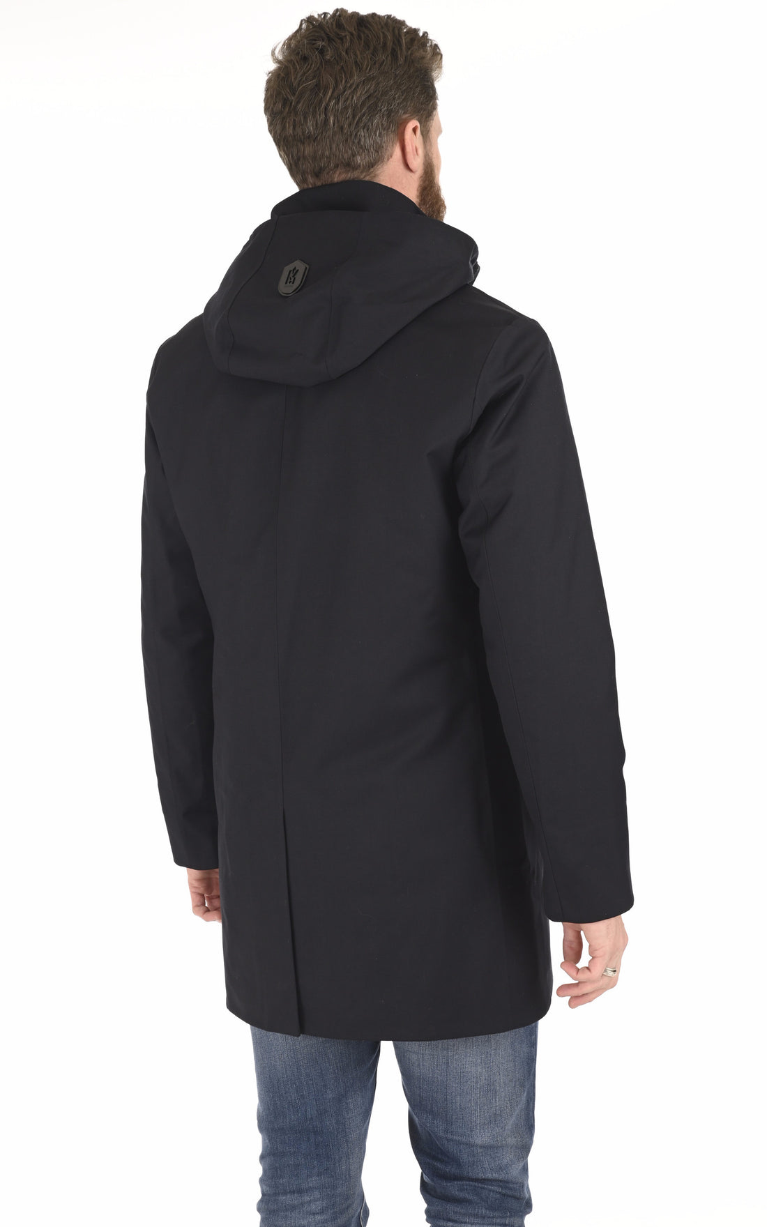 A "ROLAND-R" Navy Mackage 3/4 Homme opened photo