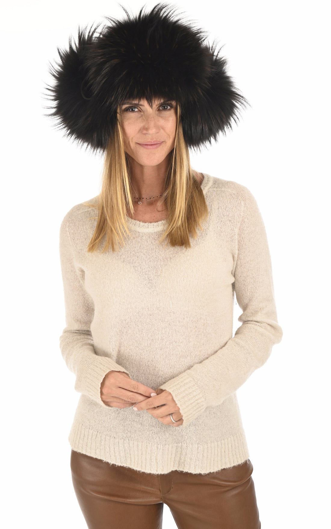 A "KAZAN" Marron Helma Chapka Femme opened photo