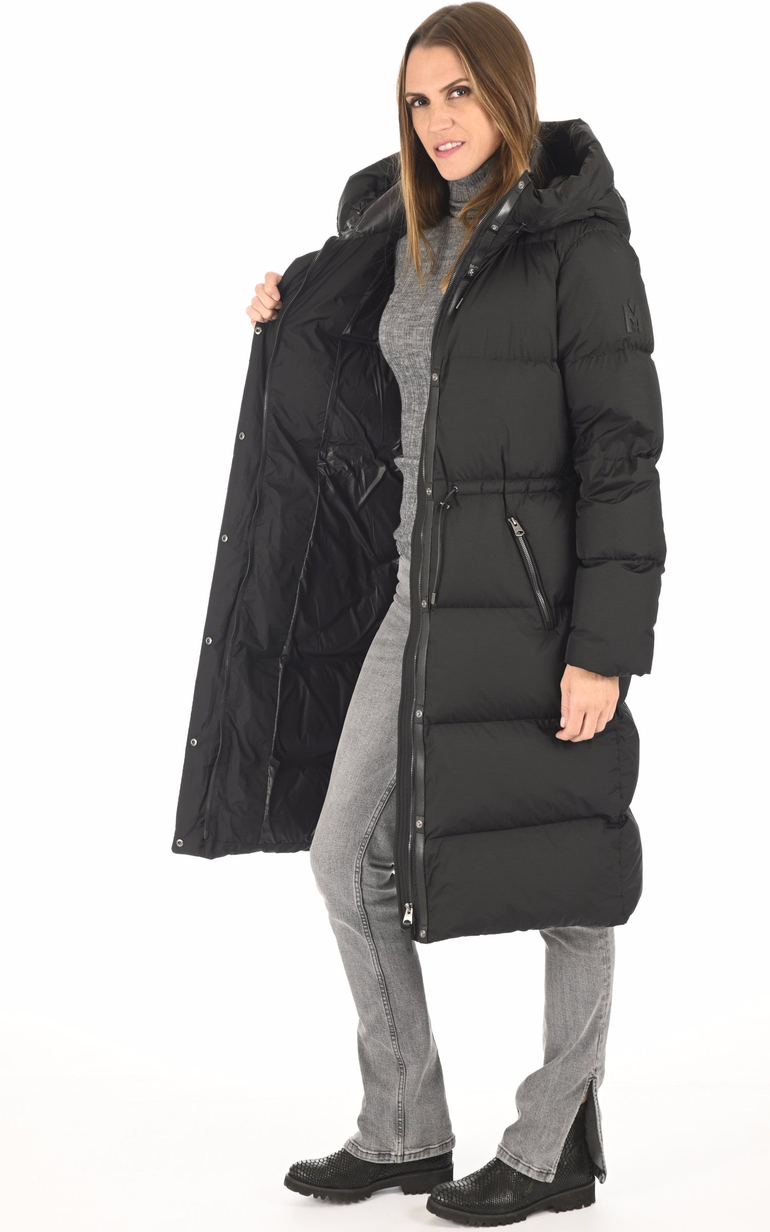 A "ISHANI-SW" Noir Mackage man_doudoune Femme interior photo 3